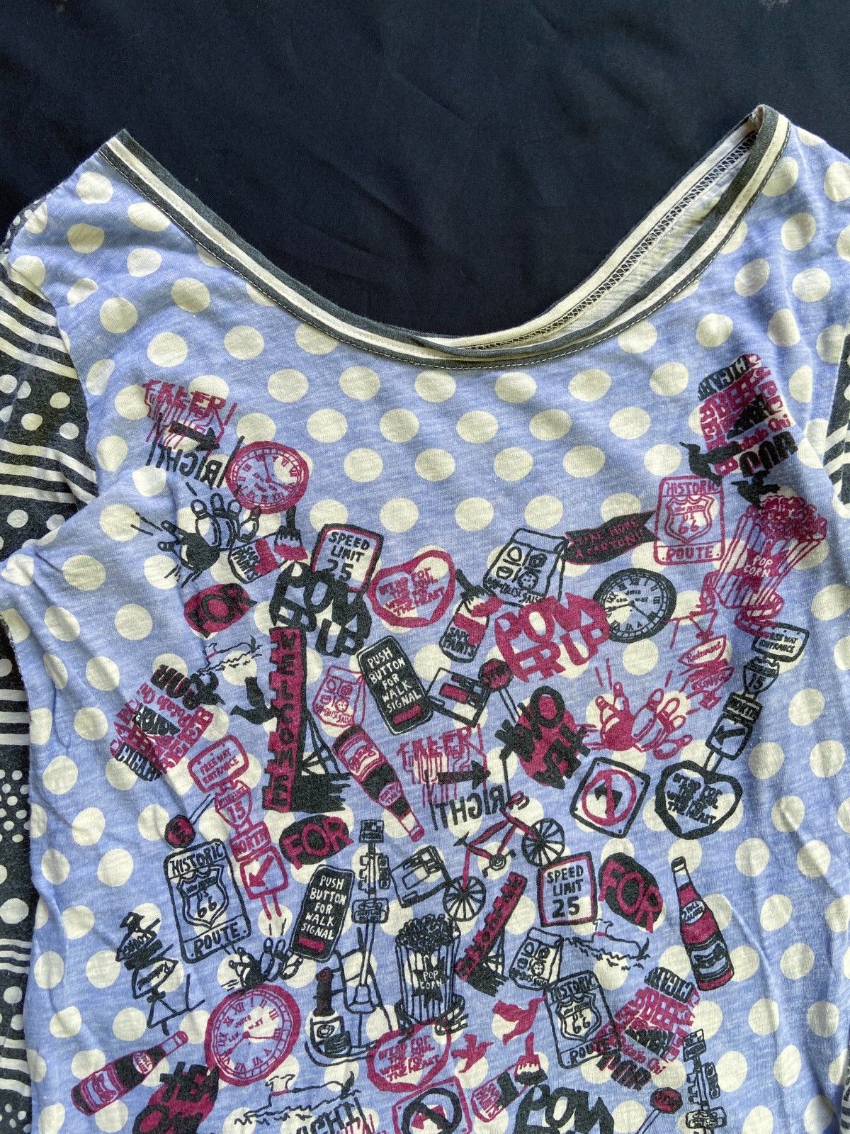 Beauty Beast × Hysteric Glamour × Japanese Brand 🌸CUBE SUGAR SOLENDID CITY SCAPE LONG SLEEVE Size US M / EU 48-50 / 2 - 8 Thumbnail