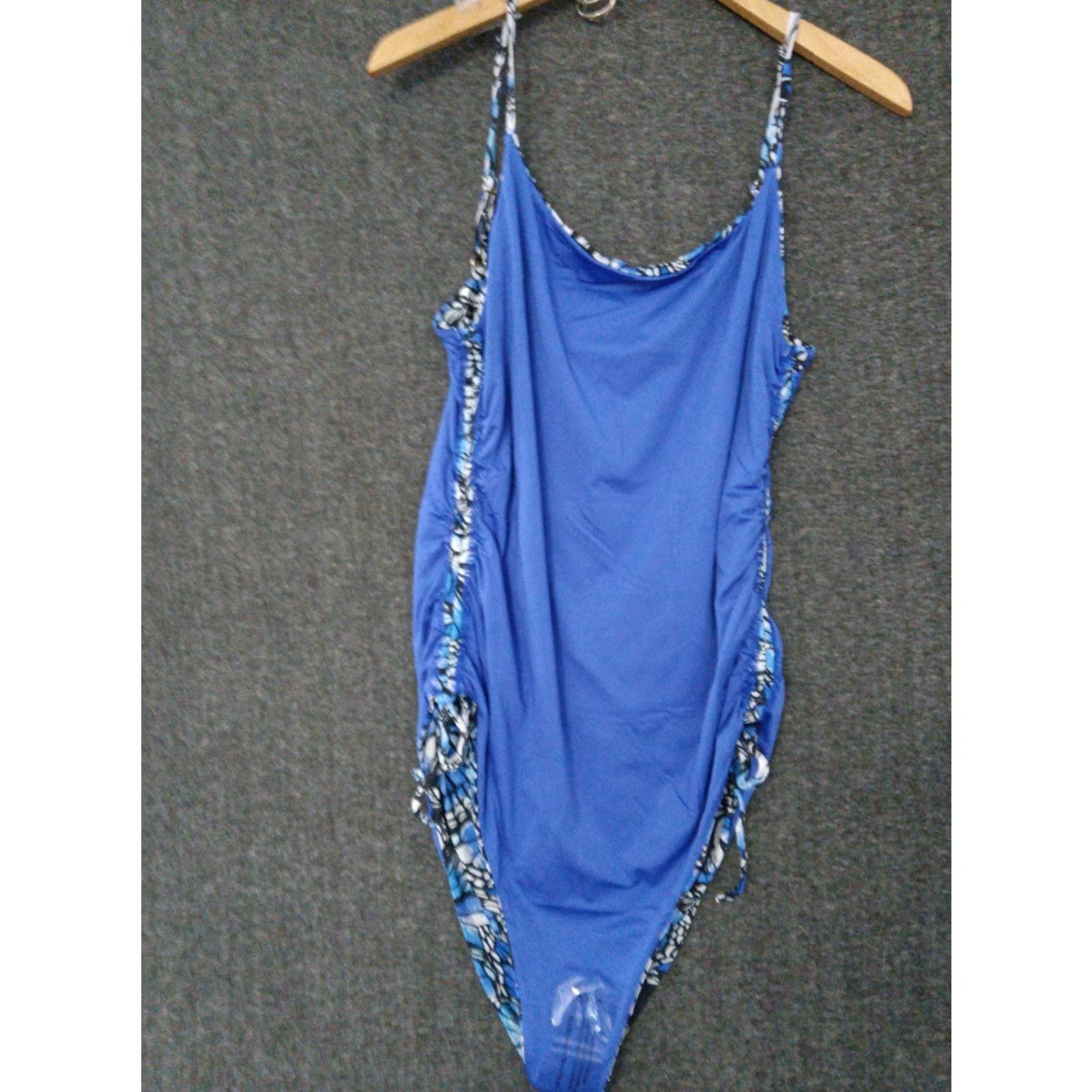 Chanel Toluca Swim Channel Side One Piece Midi Spaghetti Strap Swimsuit 4XL Size ONE SIZE - 2 Thumbnail