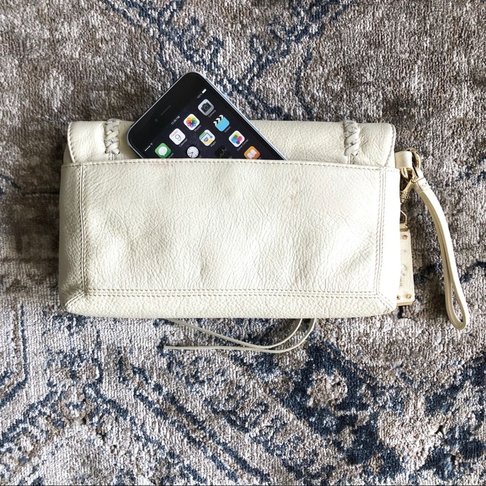 Sam Edelman Sam Edelman Clutch Wristlet in Bone White Size ONE SIZE - 4 Thumbnail