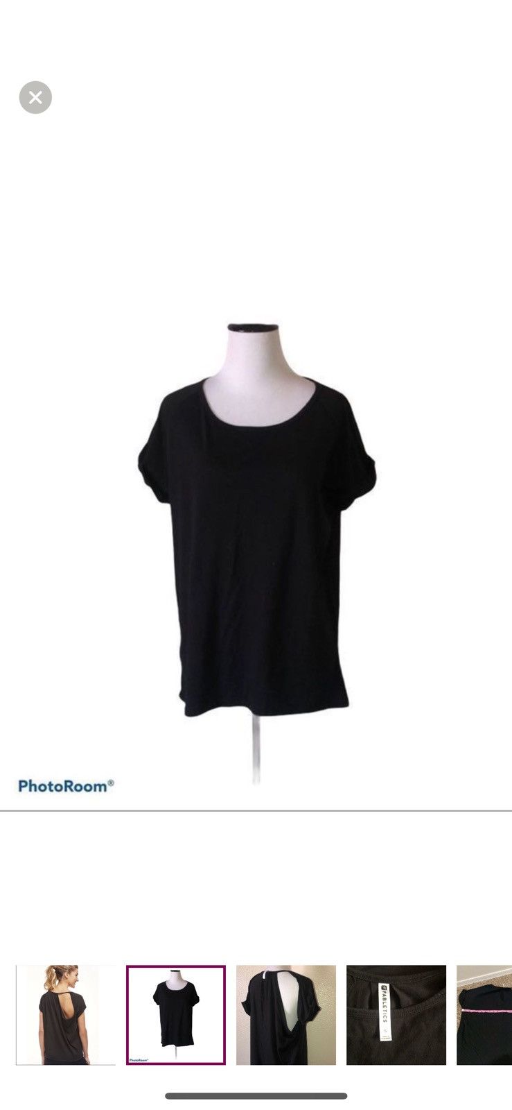 Fabletics Fabletics small Whitney cut out tee Size S / US 4 / IT 40 - 1 Thumbnail