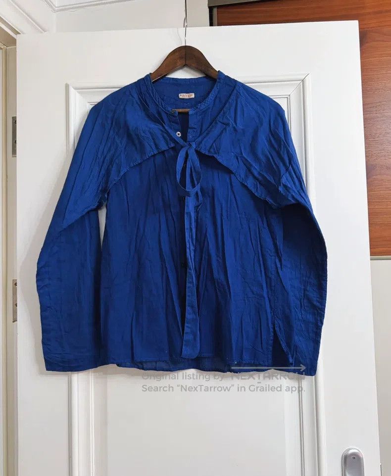 Kapital Kapital Front and back bow tie blue long sleeves Size US XS / EU 42 / 0 - 2 Thumbnail