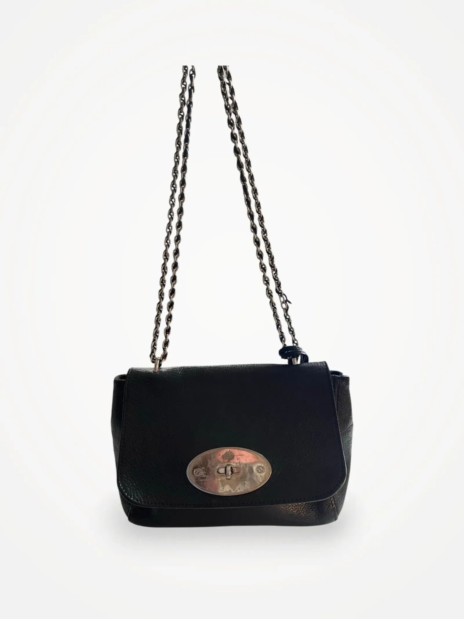 Mulberry Mulberry Lily Glossy Goat Black Bucket Bag Size ONE SIZE - 1 Thumbnail