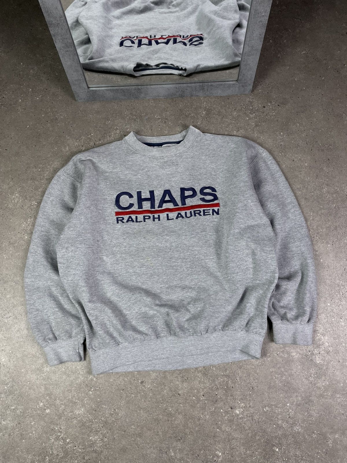 Chaps Ralph Lauren × Ralph Lauren × Vintage Vintage Y2K chaps Ralph Lauren Sweatshirt Crewneck Size US S / EU 44-46 / 1 - 1 Thumbnail