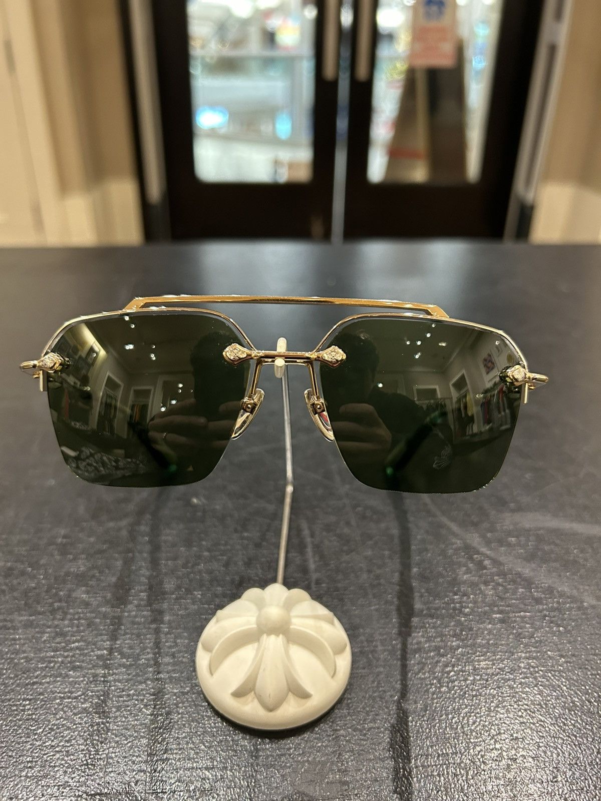 Chrome Hearts Chrome Hearts ‘Bidi Esem’ Sunglasses Size ONE SIZE - 2 Thumbnail