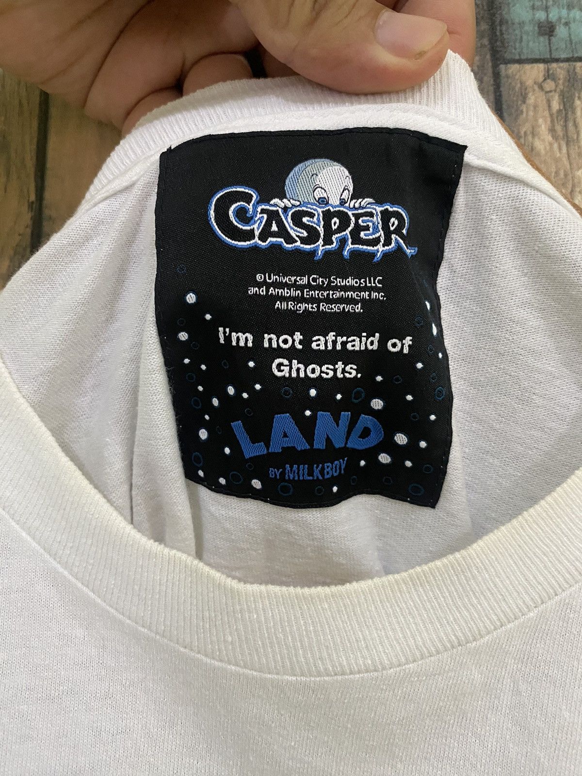 Cartoon Network × Japanese Brand Rare🔥 Casper X Milkboy L/S Tee Size US XL / EU 56 / 4 - 7 Thumbnail