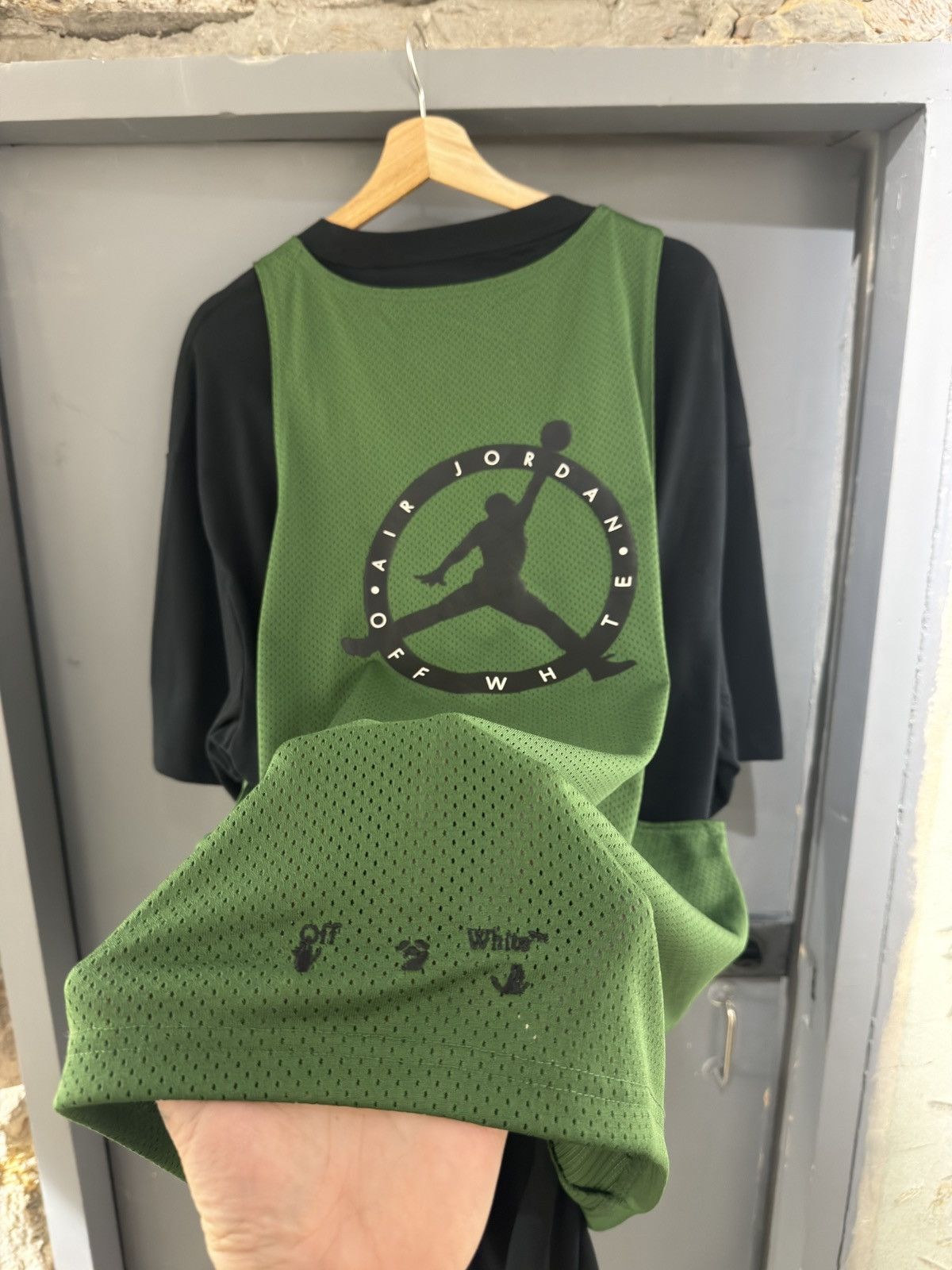 Jordan Brand × Off-White Off-white x Jordan Nike jersey tee Size US XL / EU 56 / 4 - 7 Thumbnail