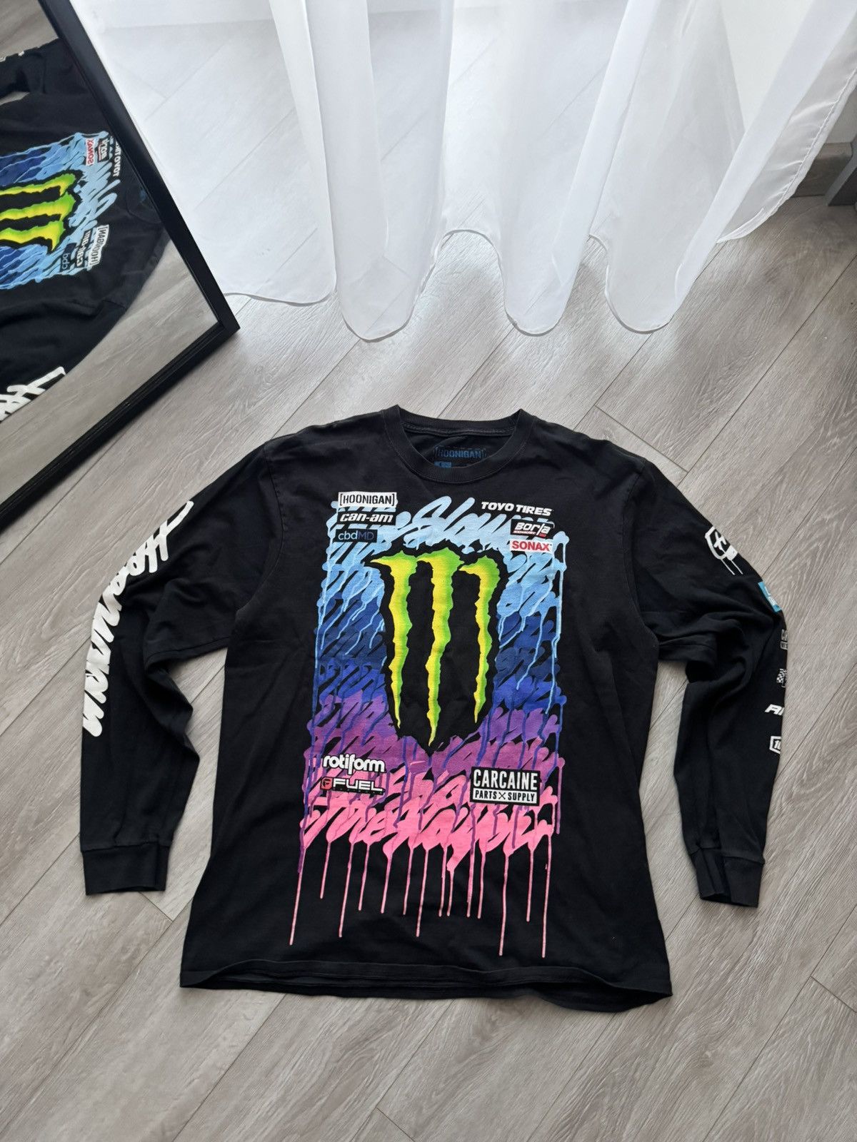Fox Racing Hoonigan #43 Ken Block Ford Monster Energy Racing Tee y2k Size US L / EU 52-54 / 3 - 1 Thumbnail