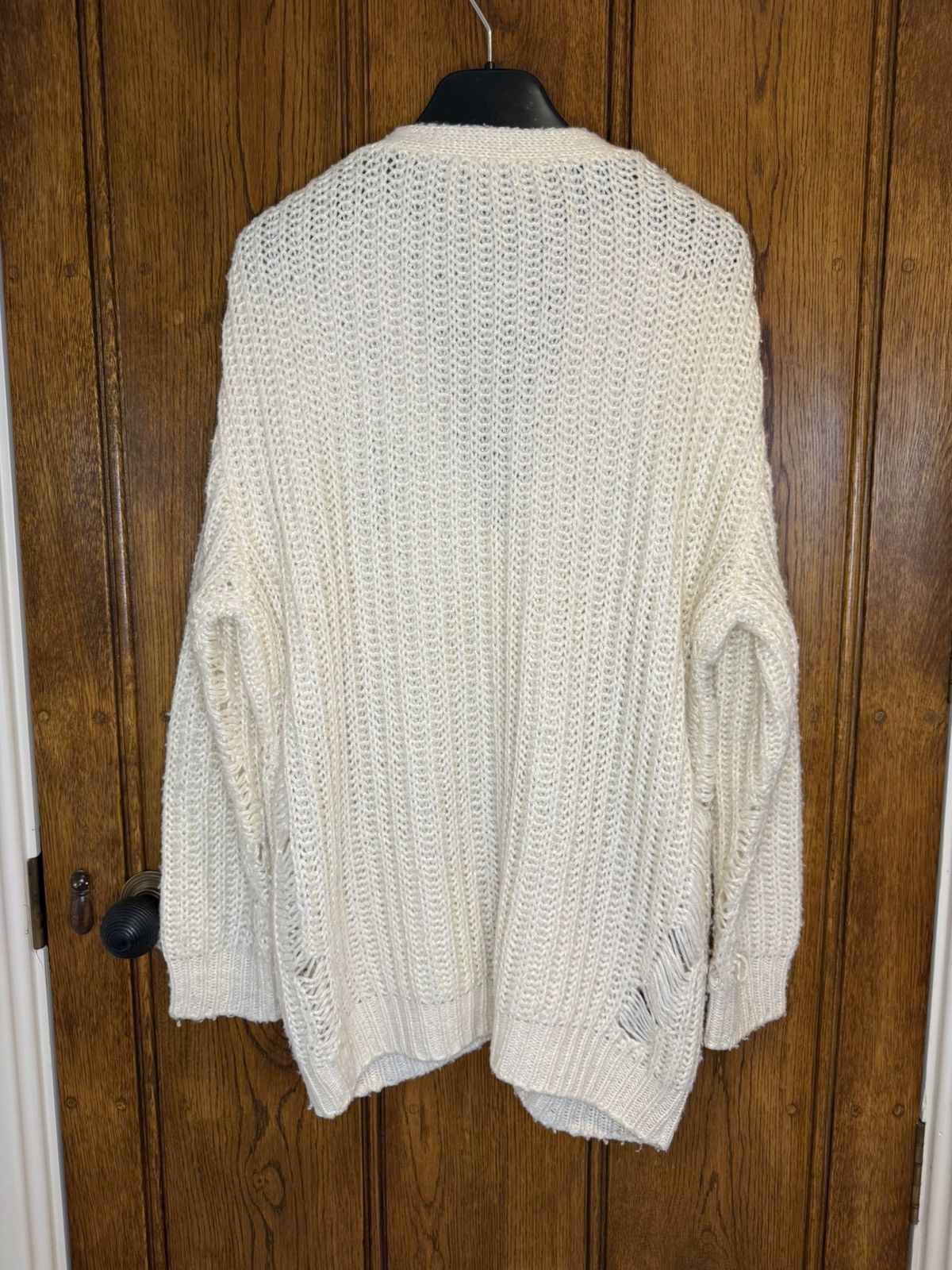 Saint Laurent Paris SS16 Saint Laurent surf sound Hedi destroyed cardigan XL Size US XL / EU 56 / 4 - 19 Thumbnail