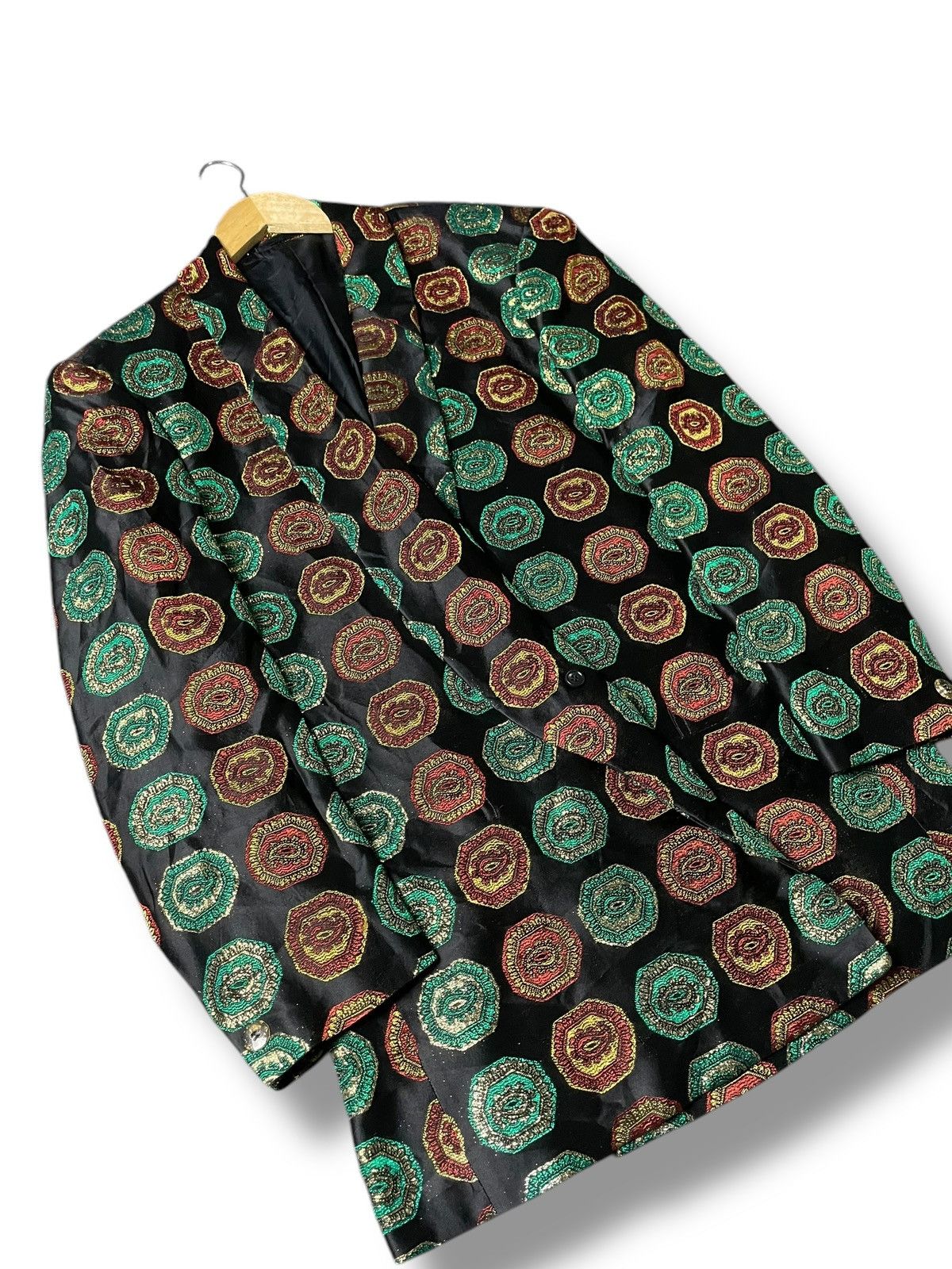 Designer × Japanese Brand × Vintage I’GARAGE UOMO Fashion Abstract Blazer (99) Size US L / EU 52-54 / 3 - 4 Thumbnail