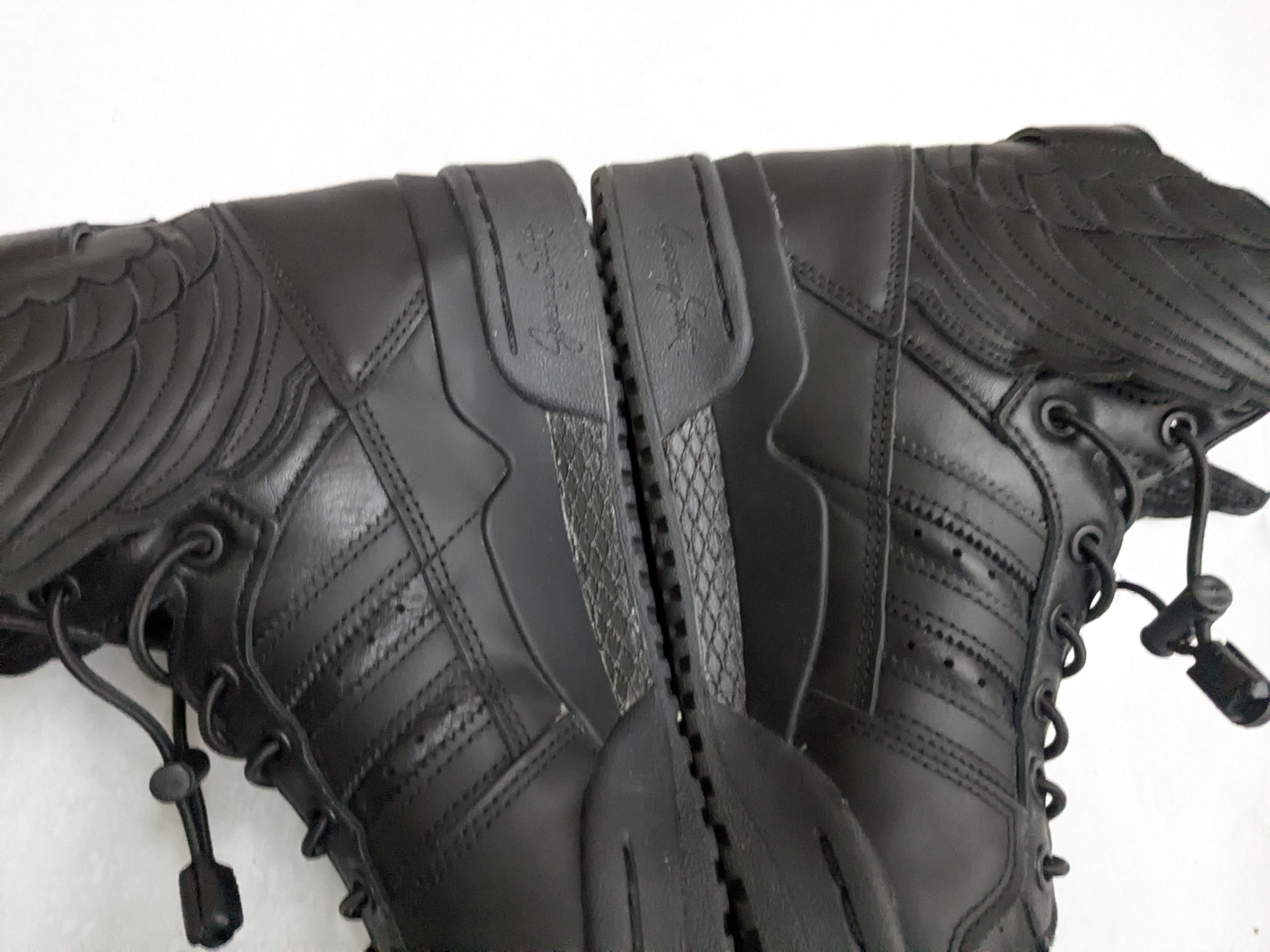 Adidas Adidas JS Jeremy Scott Forum Hi Wings 4.0 GY4419 Black Size US 9.5 / EU 42-43 - 9 Thumbnail