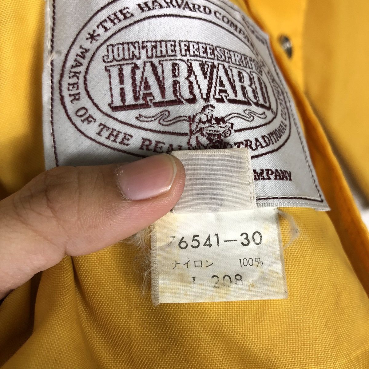 Japanese Brand 🔥90’s Vintage Union Made Harvard Sports Club Jacket Size US L / EU 52-54 / 3 - 14 Thumbnail