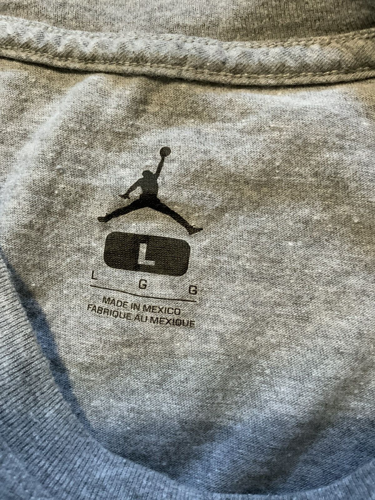 Jordan Brand × Nike Air Jordan Retro 10 Los Angeles LA Jumpman Crewneck T-shirt Size US L / EU 52-54 / 3 - 5 Thumbnail