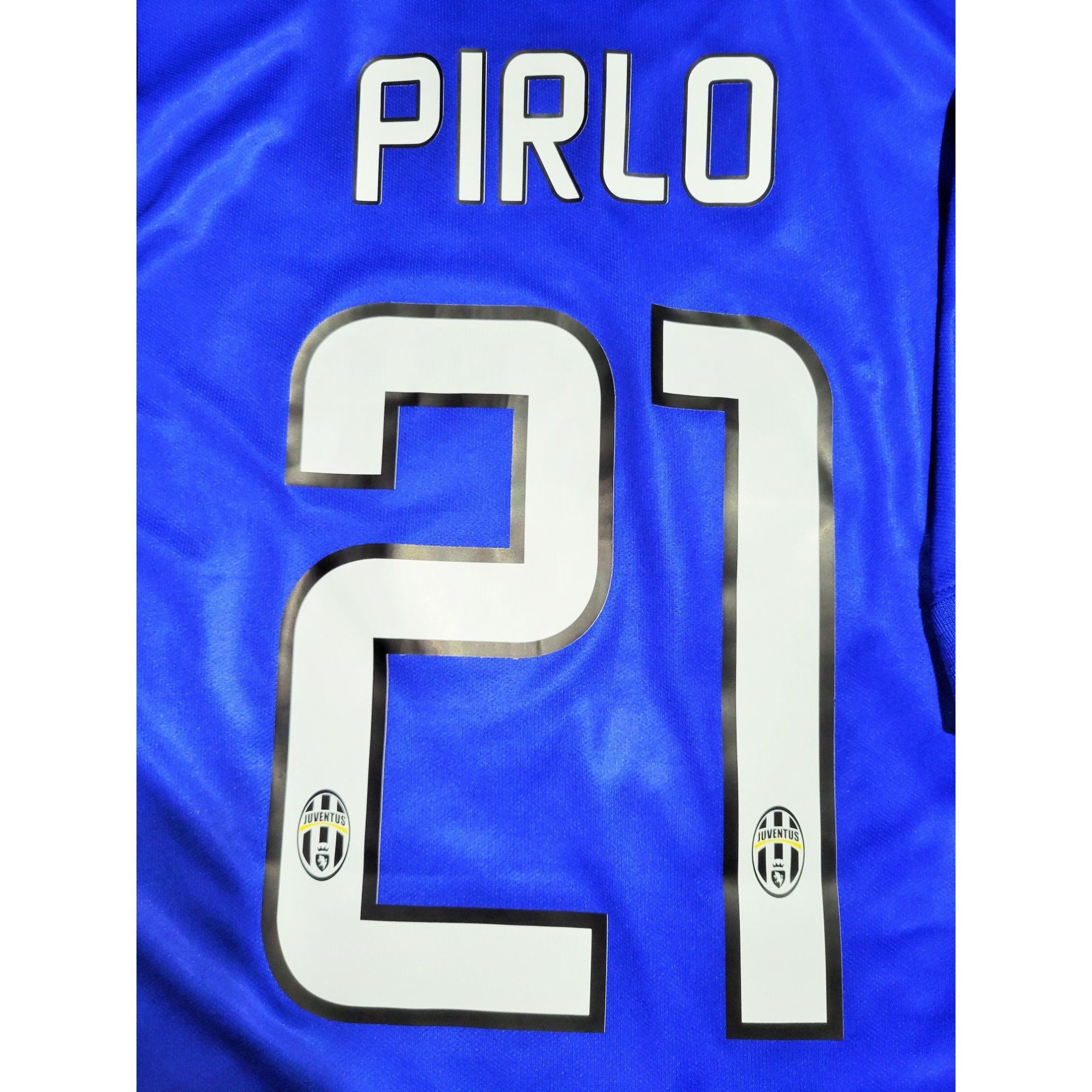 Pirlo Juventus 2014 2015 Away UEFA Soccer Jersey Shirt M