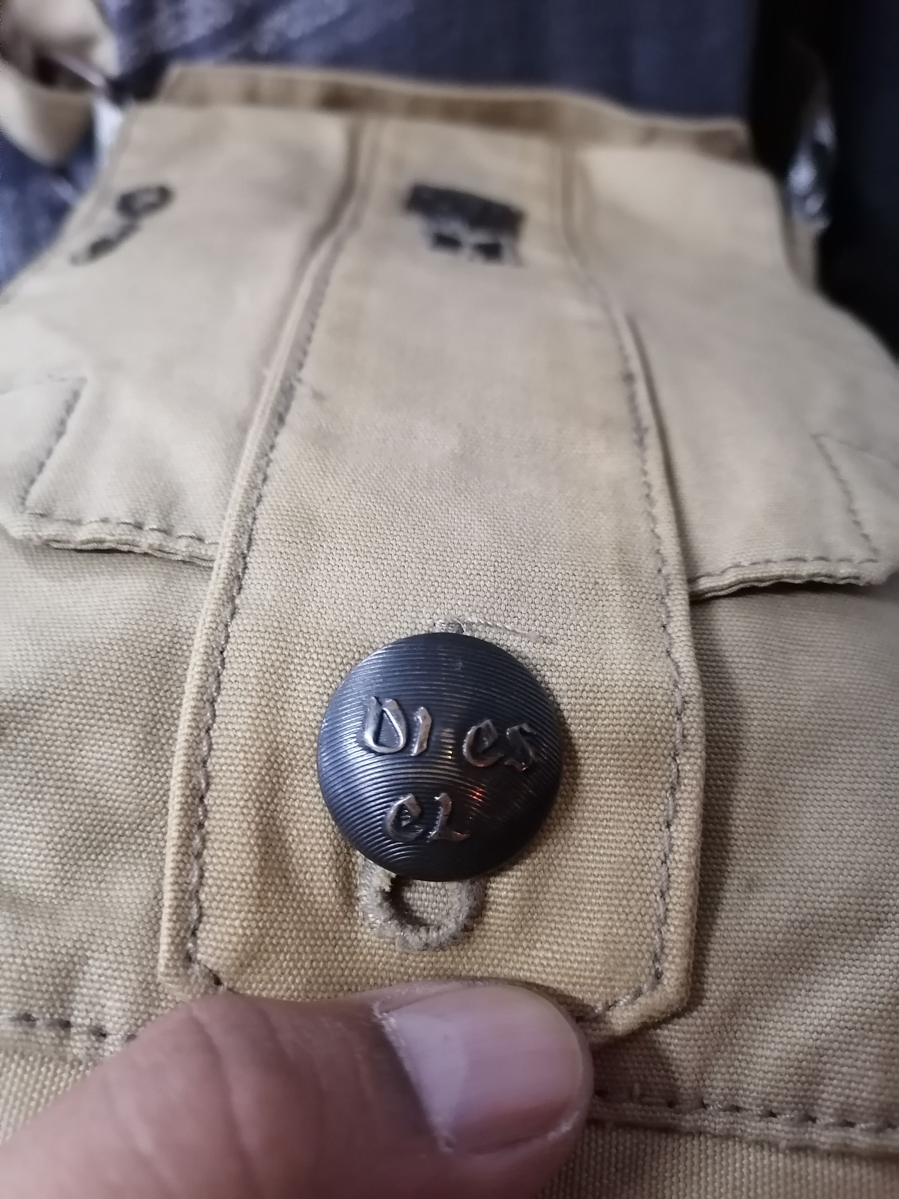 Diesel × Vintage Diesel Industry Canvas Sling Bag Size ONE SIZE - 5 Thumbnail