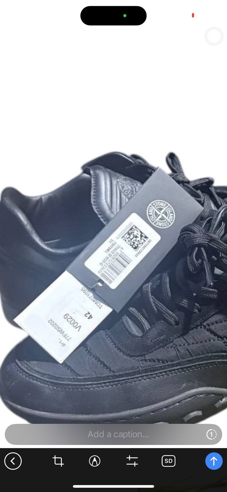 Stone Island Stone Island logo low top sneakers Size US 8 / EU 41 - 8 Thumbnail