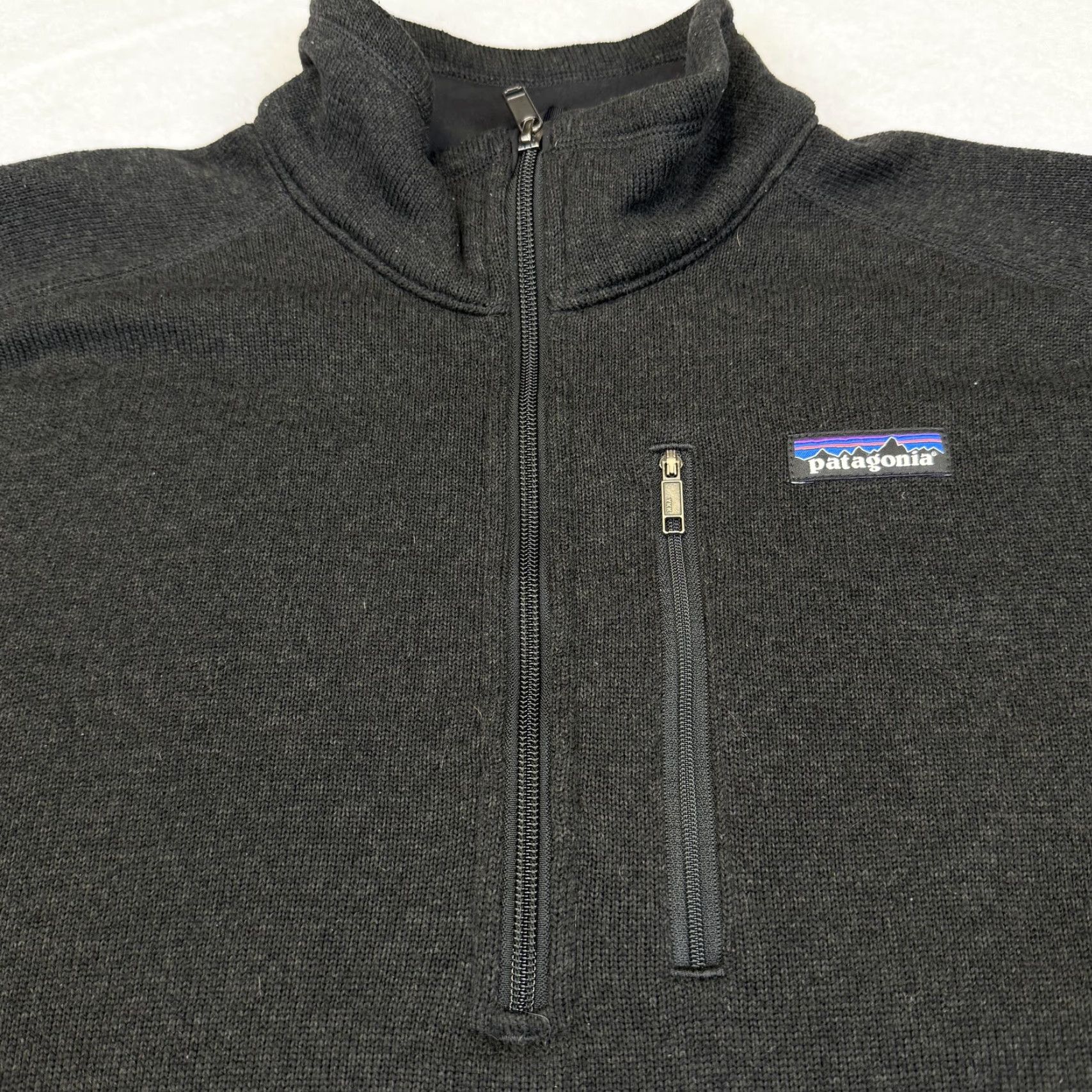 Patagonia Patagonia Sweater Mens Large Gray Better Sweater Fleece Quarter Zip Pullover Size US L / EU 52-54 / 3 - 7 Thumbnail