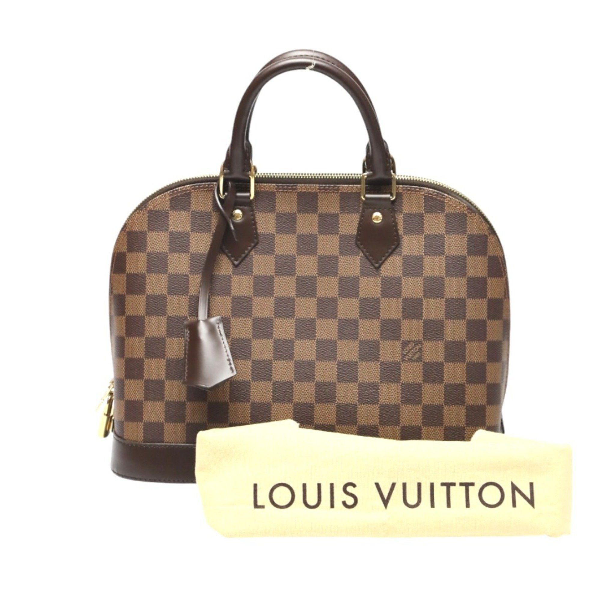 Louis Vuitton Louis Vuitton Handbag Damier Alma PM Canvas N53151 Brown LV Size ONE SIZE - 1 Thumbnail