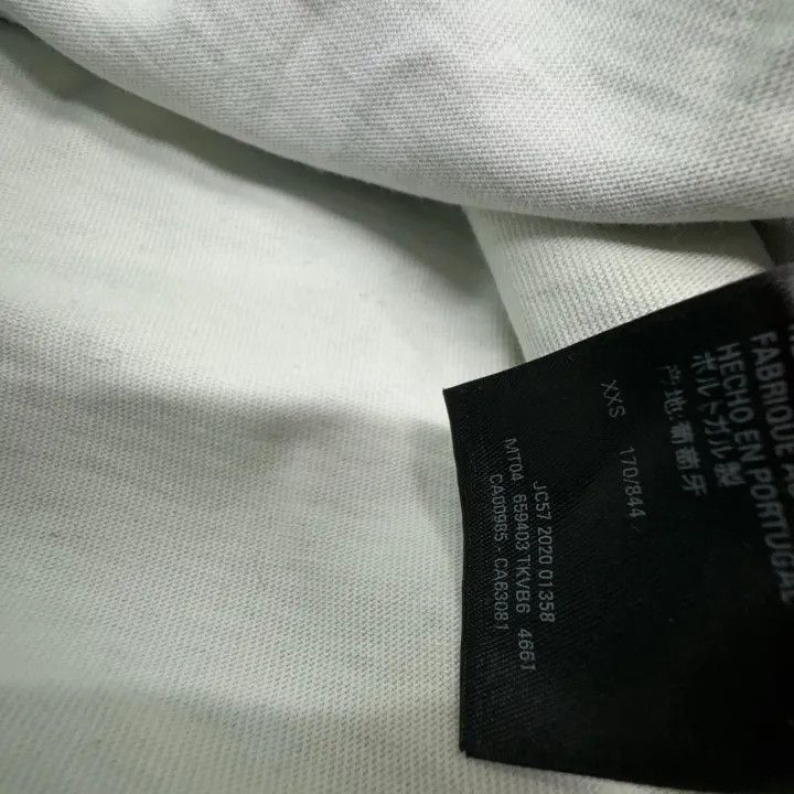 Balenciaga Balenciaga Balenciaga Distressed Logo Hoodie in Sky Blue - Size US XXS / EU 40 - 3 Thumbnail