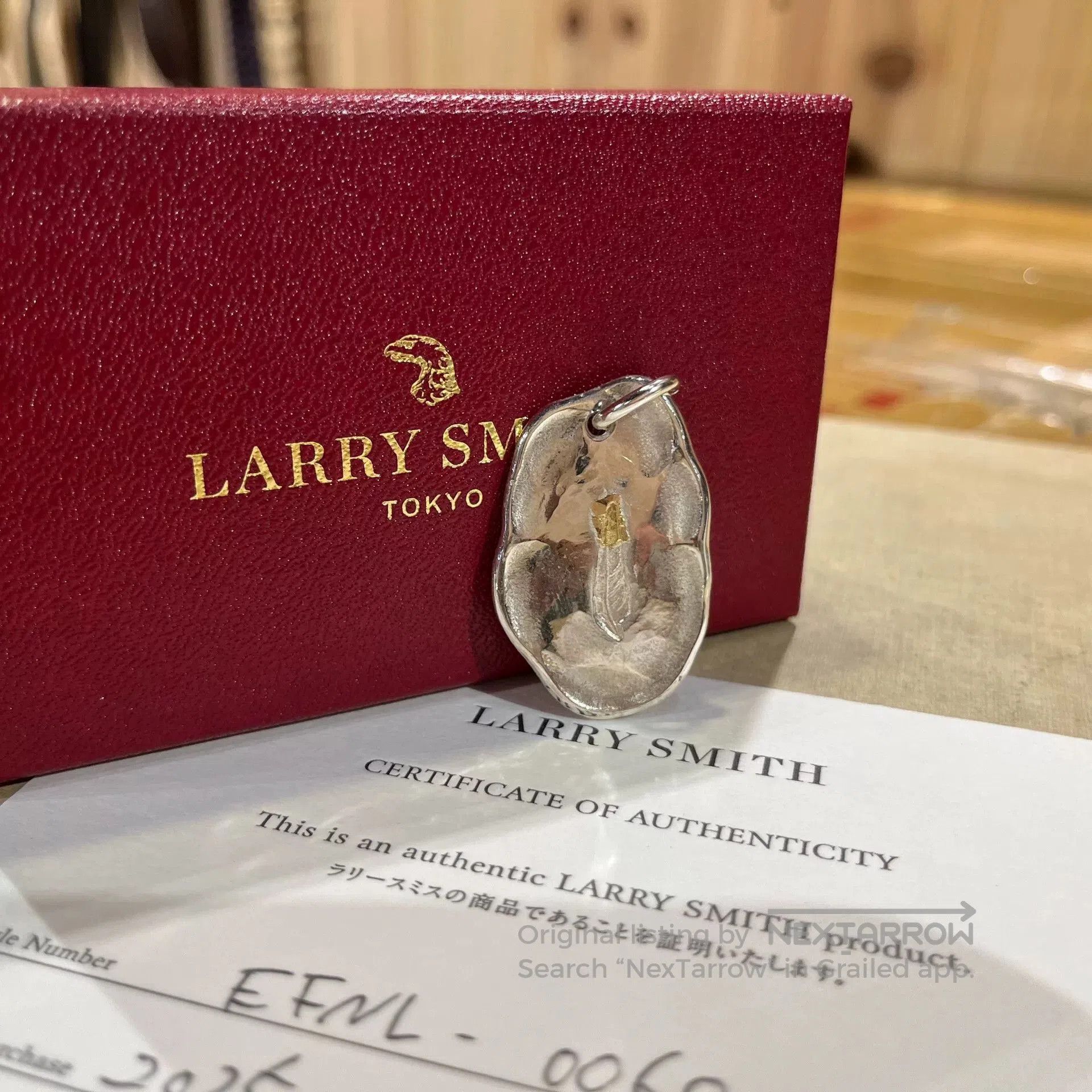 Larry Smith larry smith gold abalone shell pendant. Size ONE SIZE - 4 Thumbnail