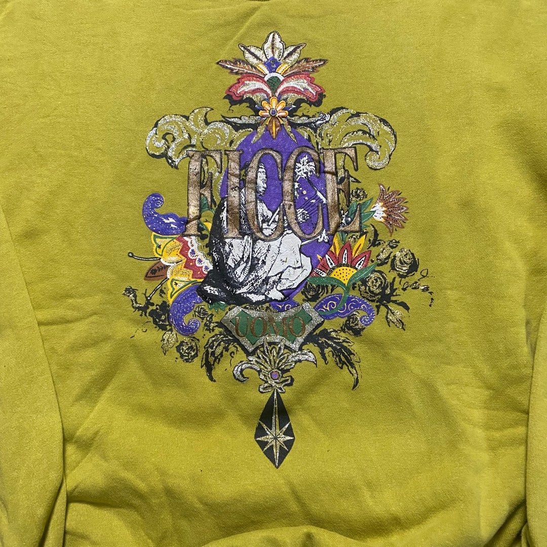 Japanese Brand × Vintage Ficce by uomo vintage crewneck Size US L / EU 52-54 / 3 - 4 Thumbnail