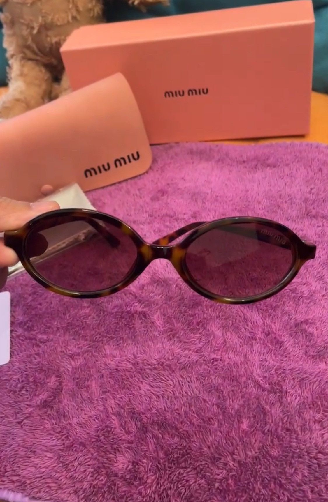 Miu Miu Brand new MIU MIU Sunglasses Size ONE SIZE - 2 Thumbnail