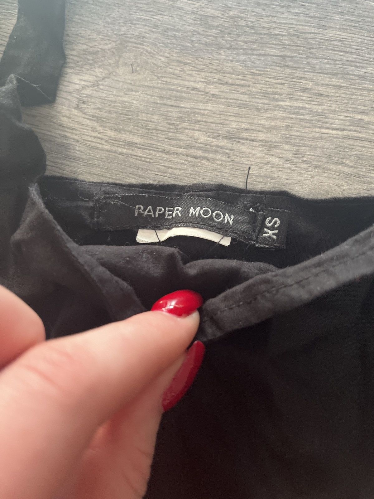 Garage Black corset party top Size XS / US 0-2 / IT 36-38 - 2 Thumbnail