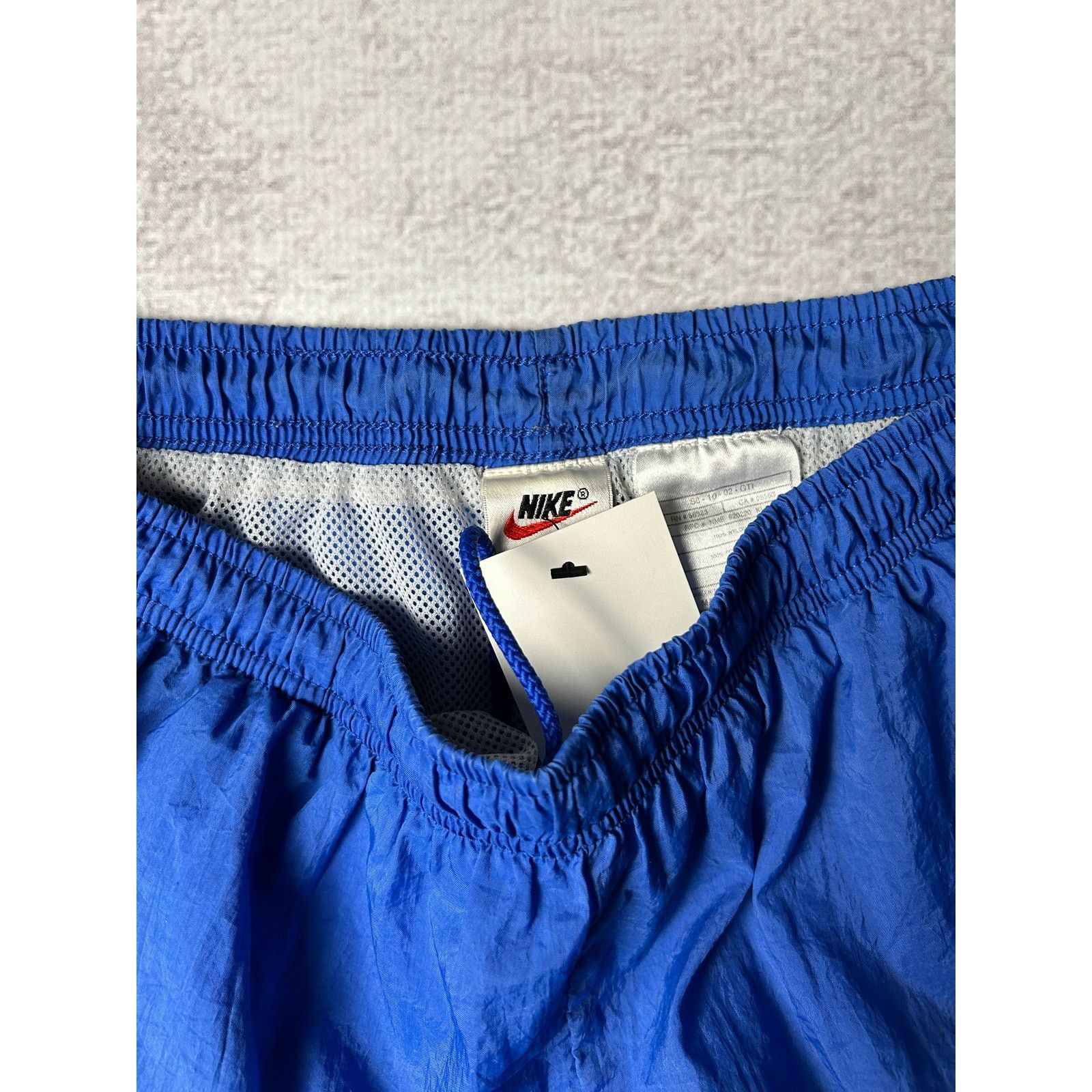 Nike Vintage 90s Nike Blue Regular Track Shorts - Men's Medium Size US 32 / EU 48 - 3 Thumbnail