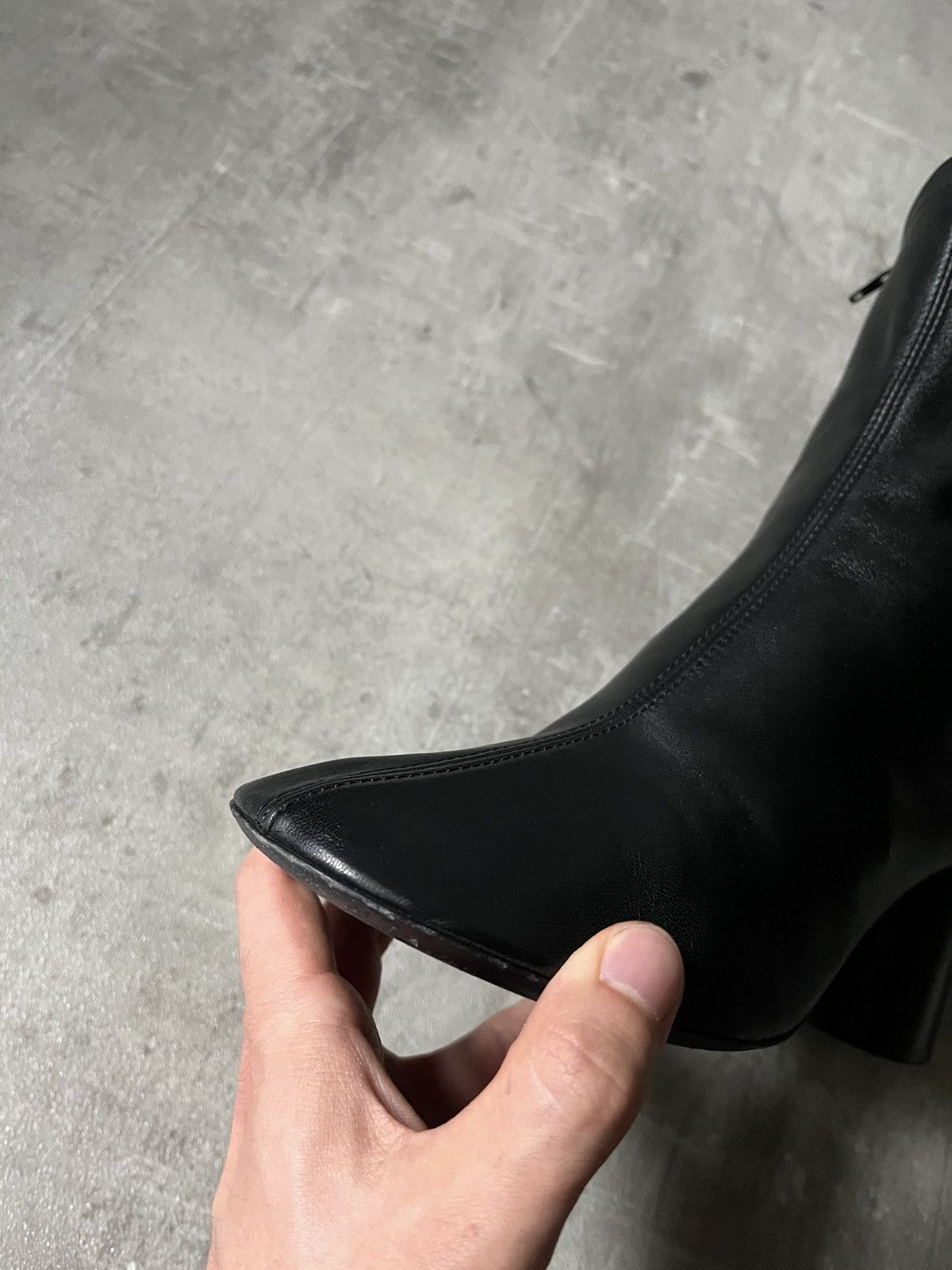 Balenciaga Balenciaga F/W 2022 Glove Boots leather black Size US 9 / EU 42 - 10 Thumbnail