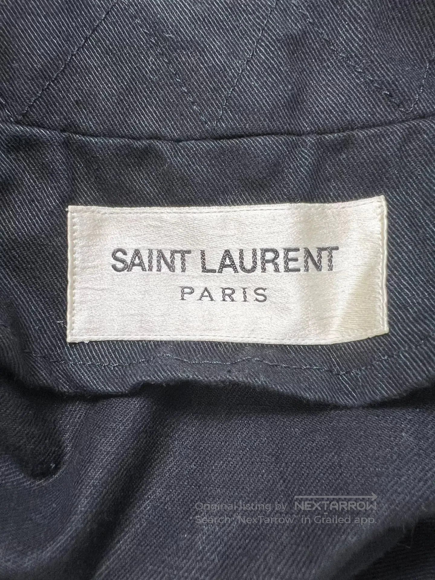 Saint Laurent Paris Saint Laurent Black Military Parka Jacket. Size US S / EU 44-46 / 1 - 5 Thumbnail