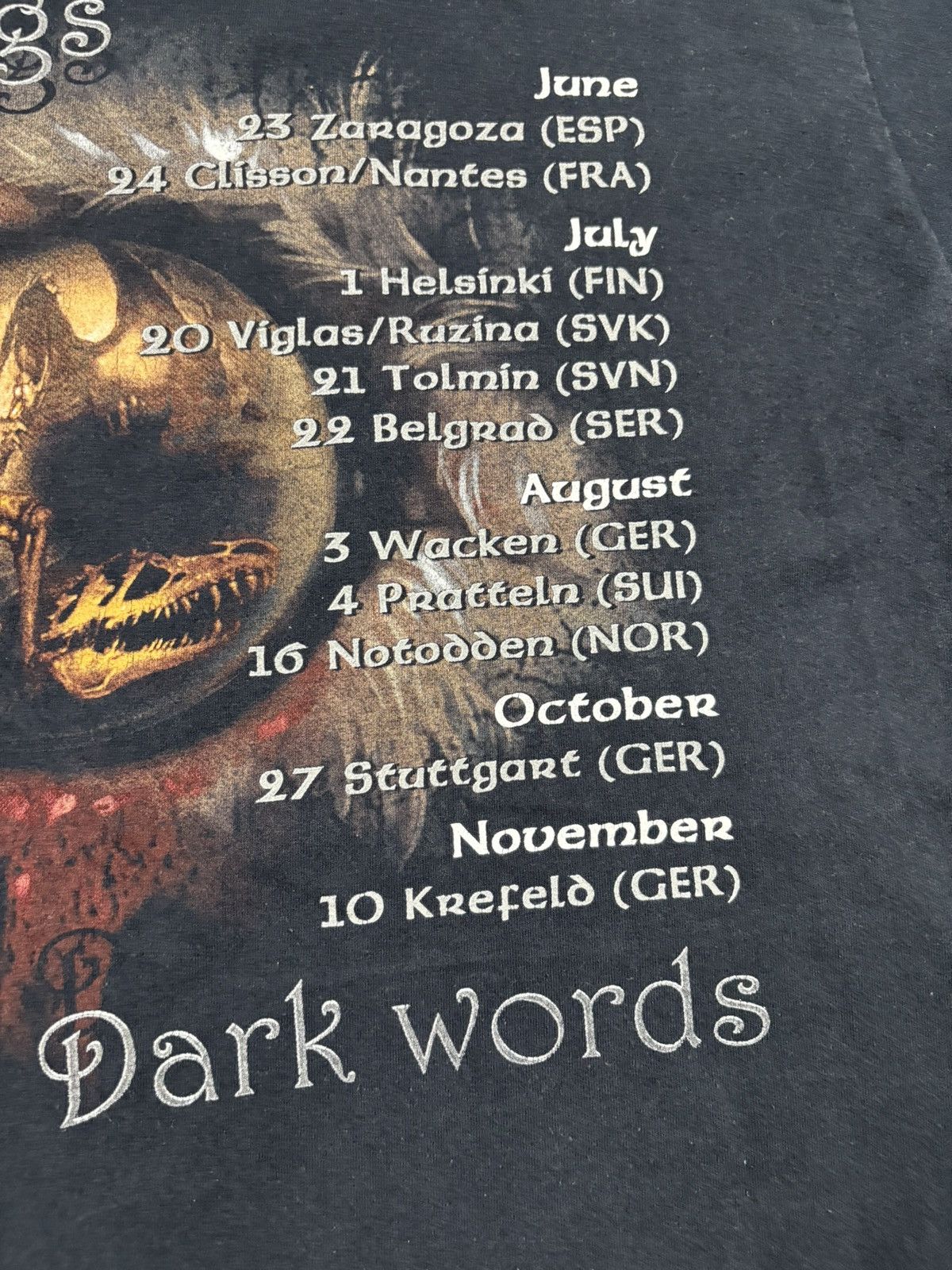 Band Tees Blind Guardian Twist In The Myth European Tour 2007 Vintage Size US XL / EU 56 / 4 - 15 Thumbnail