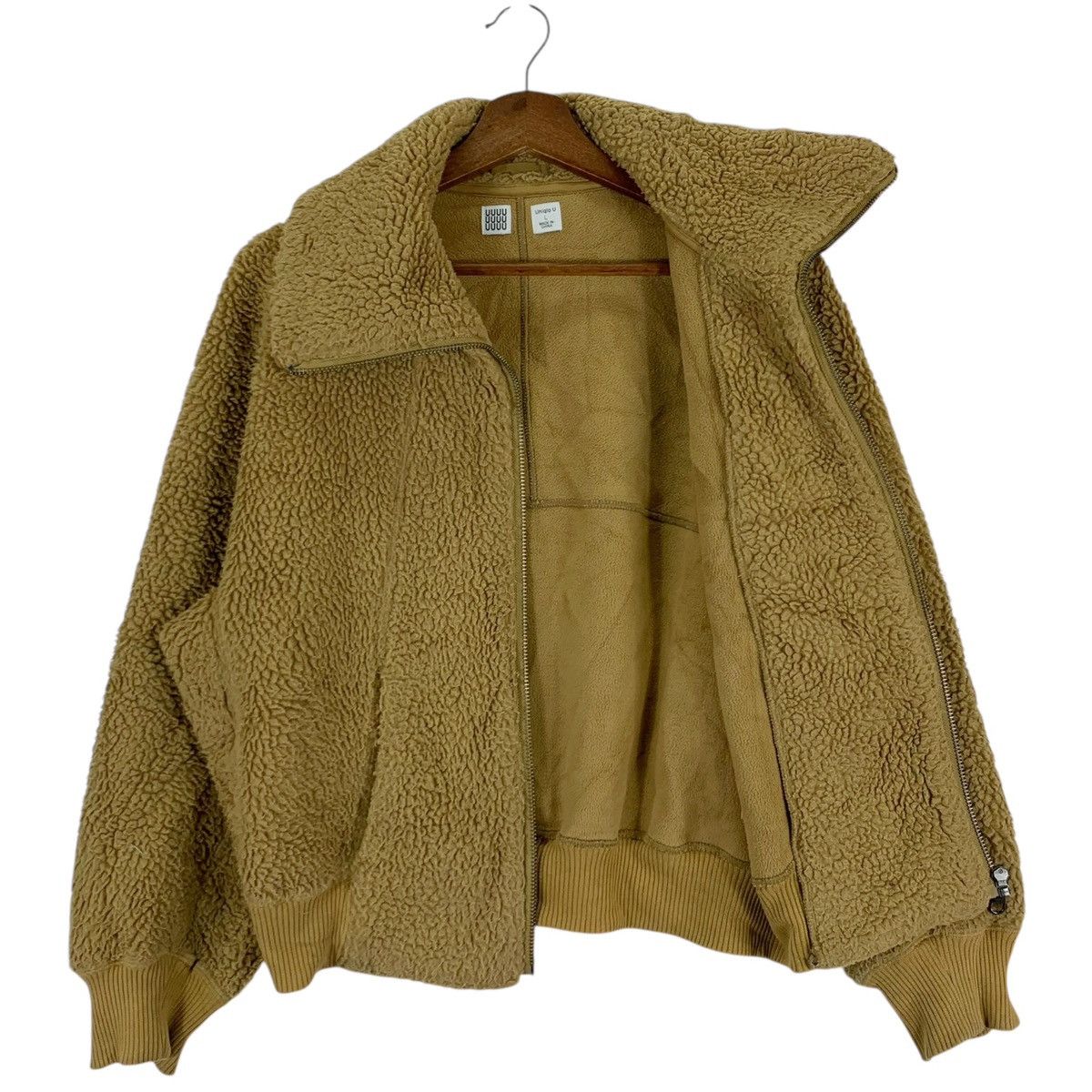 Japanese Brand × Undercover × Uniqlo VINTAGE UNIQLO UU SHERPA BOMBER JACKET Size US L / EU 52-54 / 3 - 5 Thumbnail