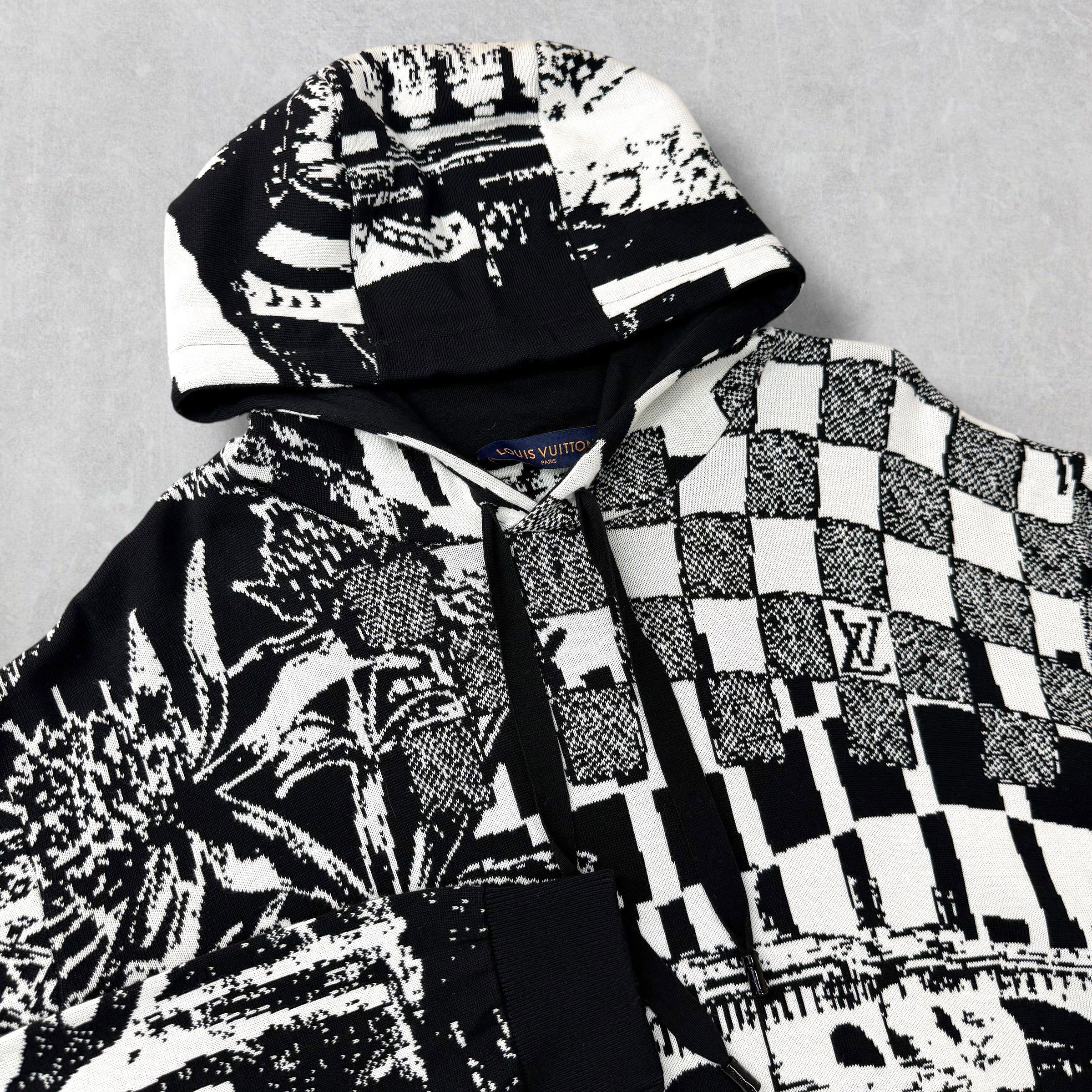 Louis Vuitton Louis Vuitton Parisian College Jacquard Hoodie XXL Size US XXL / EU 58 / 5 - 5 Thumbnail
