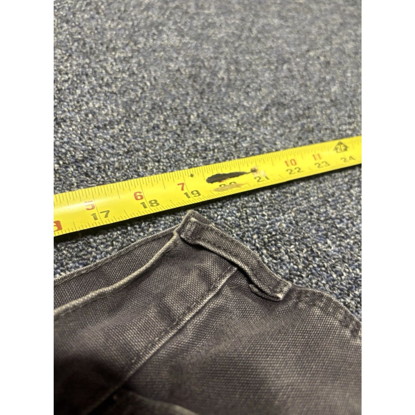 Carhartt VINTAGE Carhartt Pants Carpenter Canvas Grey 40x30 Regular 30 Inseam Mens Workwear Cargo Pocket Cotton Canvas Size US 40 / EU 56 - 3 Thumbnail