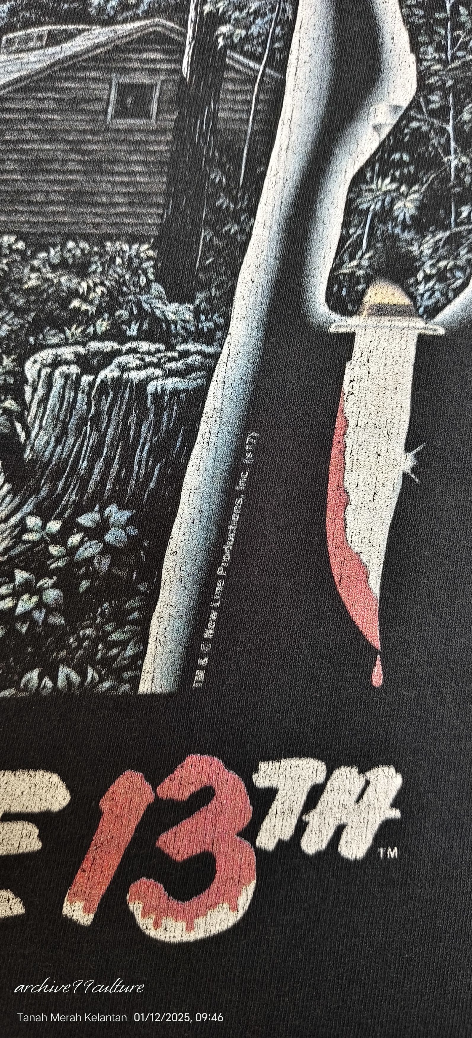 Expert Horror Vintage Friday The 13th movie tee Size US XXL / EU 58 / 5 - 8 Thumbnail