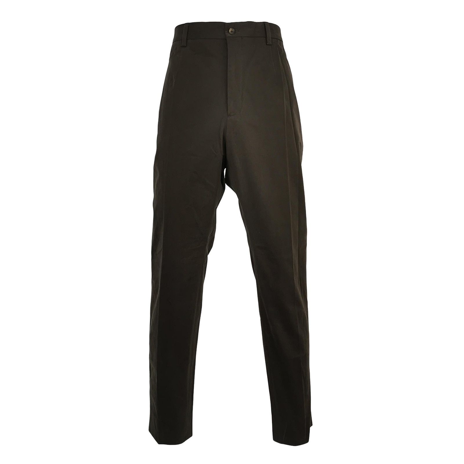 Dolce & Gabbana Dolce & Gabbana Solid Cotton Casual Pants 52 Size US 36 / EU 52 - 1 Thumbnail