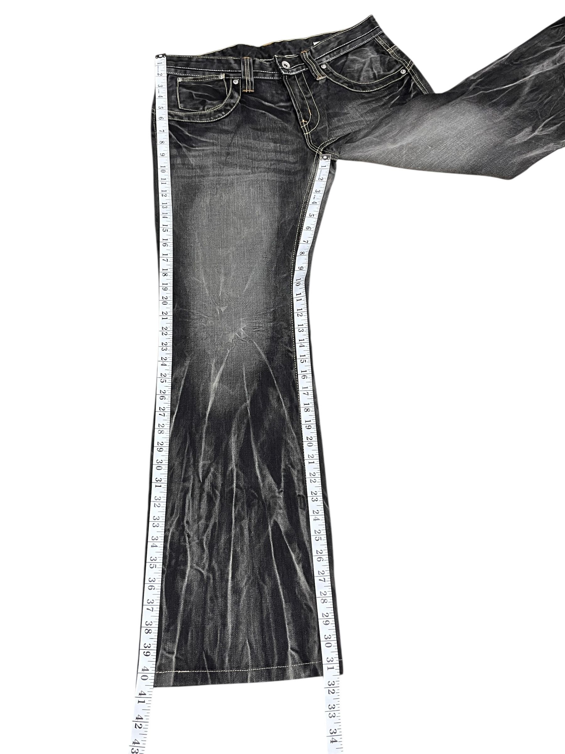 semanticdesign 🔥💥SEMANTIC💥BLOW Tribal Clawmark Whisker Punk FLARE 💥 Size US 31 - 15 Thumbnail