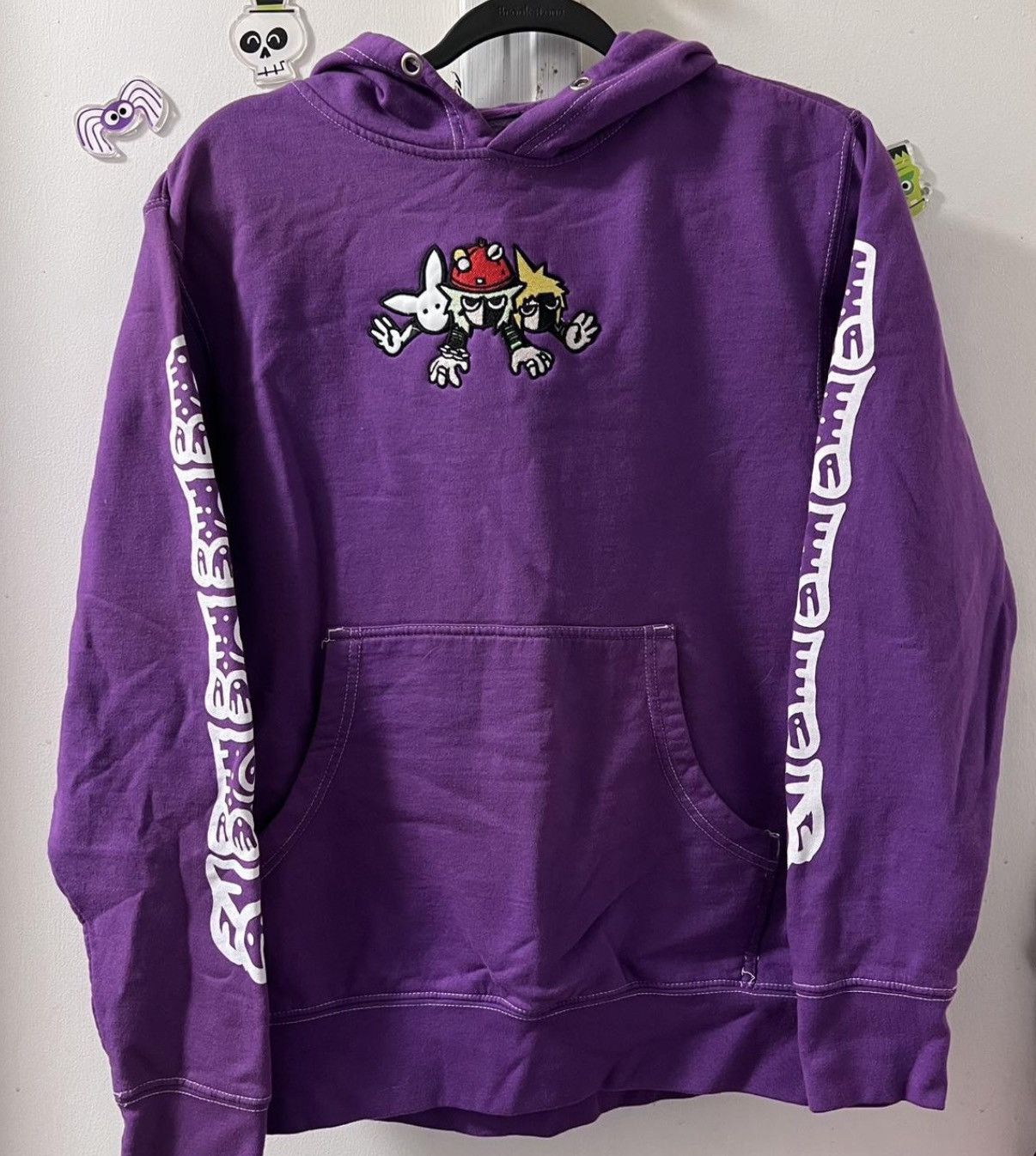 Kodone Kodone Art Purple Hoodie Size US S / EU 44-46 / 1 - 1 Thumbnail
