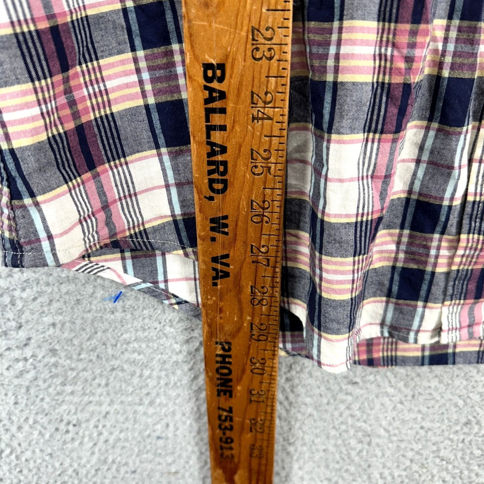 Brooks Brothers VINTAGE Brooks Brothers Shirt Mens Regular Button-Down Plaid 1818 Pink Grey Cotton M Size US M / EU 48-50 / 2 - 7 Thumbnail