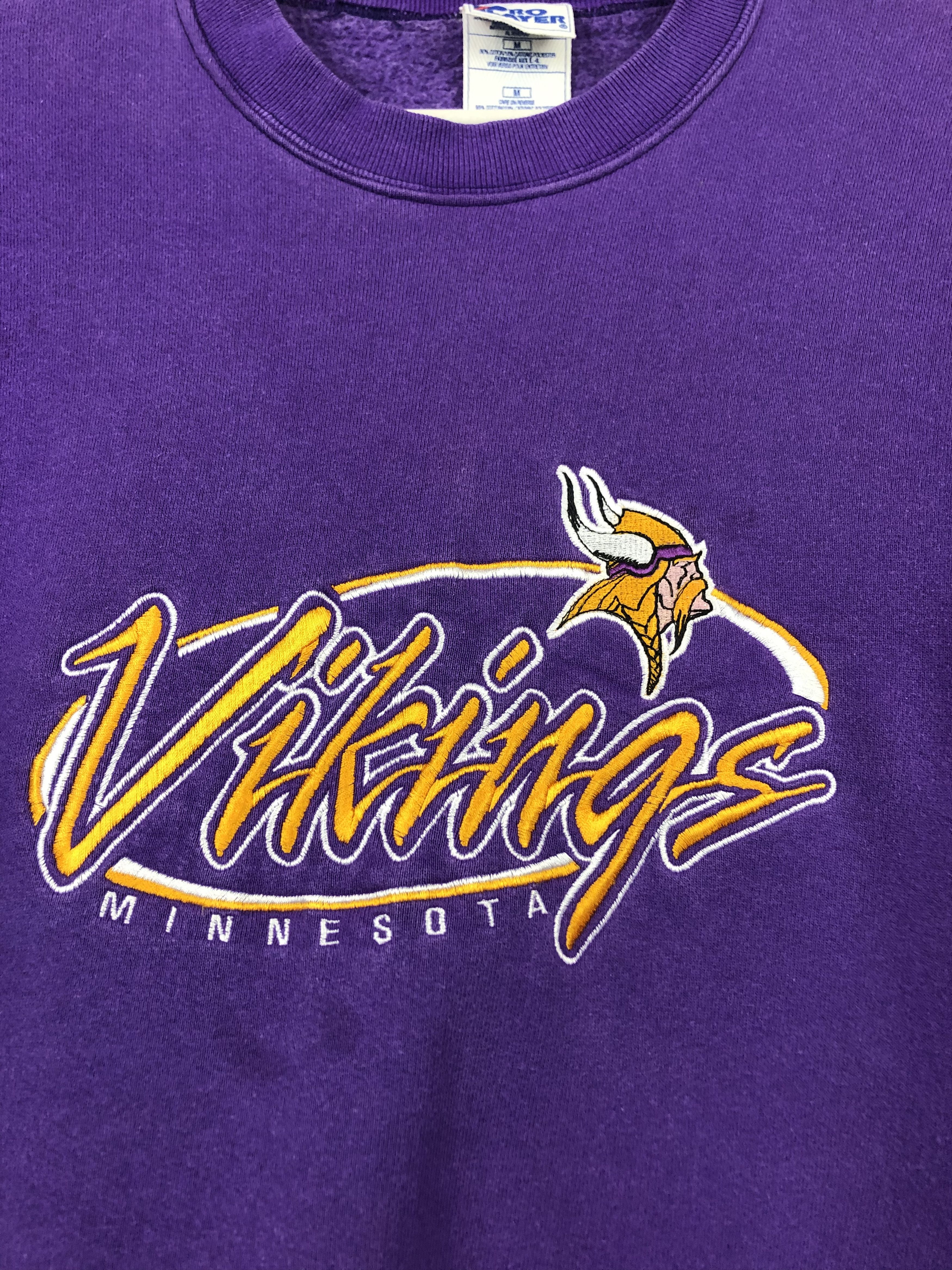 NFL Vintage Minnesota Vikings NFL Football Sweatshirt Sport Size US M / EU 48-50 / 2 - 5 Thumbnail