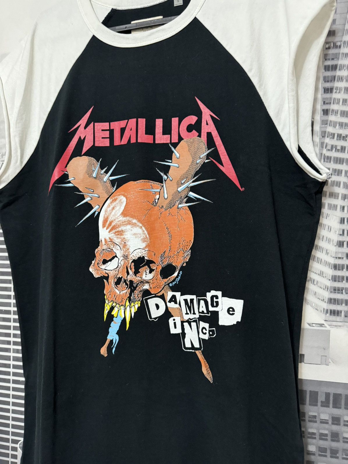 Fear of God 💥FOG Fear of God Collection One Raglan Metallica Tee SZ S Size US S / EU 44-46 / 1 - 2 Thumbnail