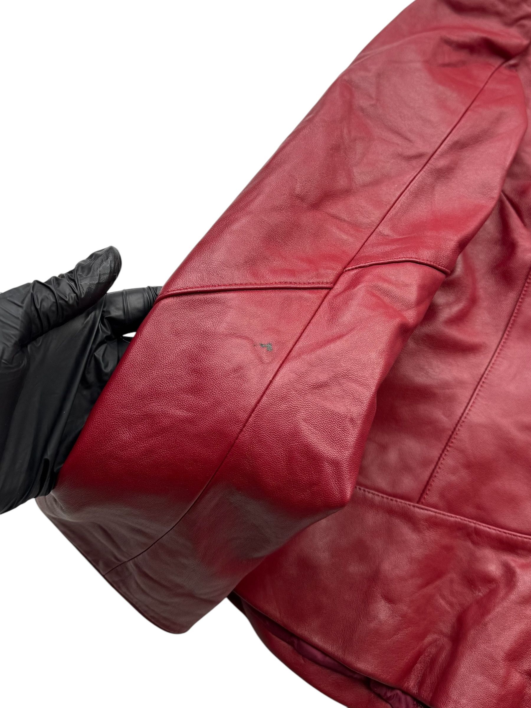 Japanese Brand Vintage Cropped Leather Jacket W140(V9) Size XS / US 0-2 / IT 36-38 - 10 Thumbnail
