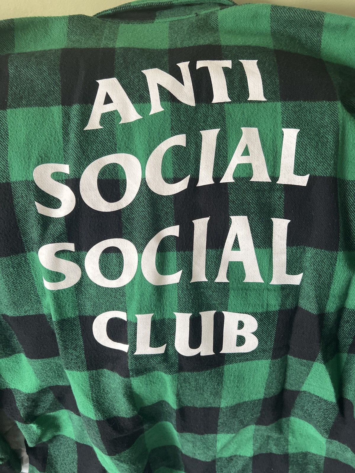Anti Social Social Club Anti Social Social Club Flannel Jacket Size US XL / EU 56 / 4 - 3 Thumbnail
