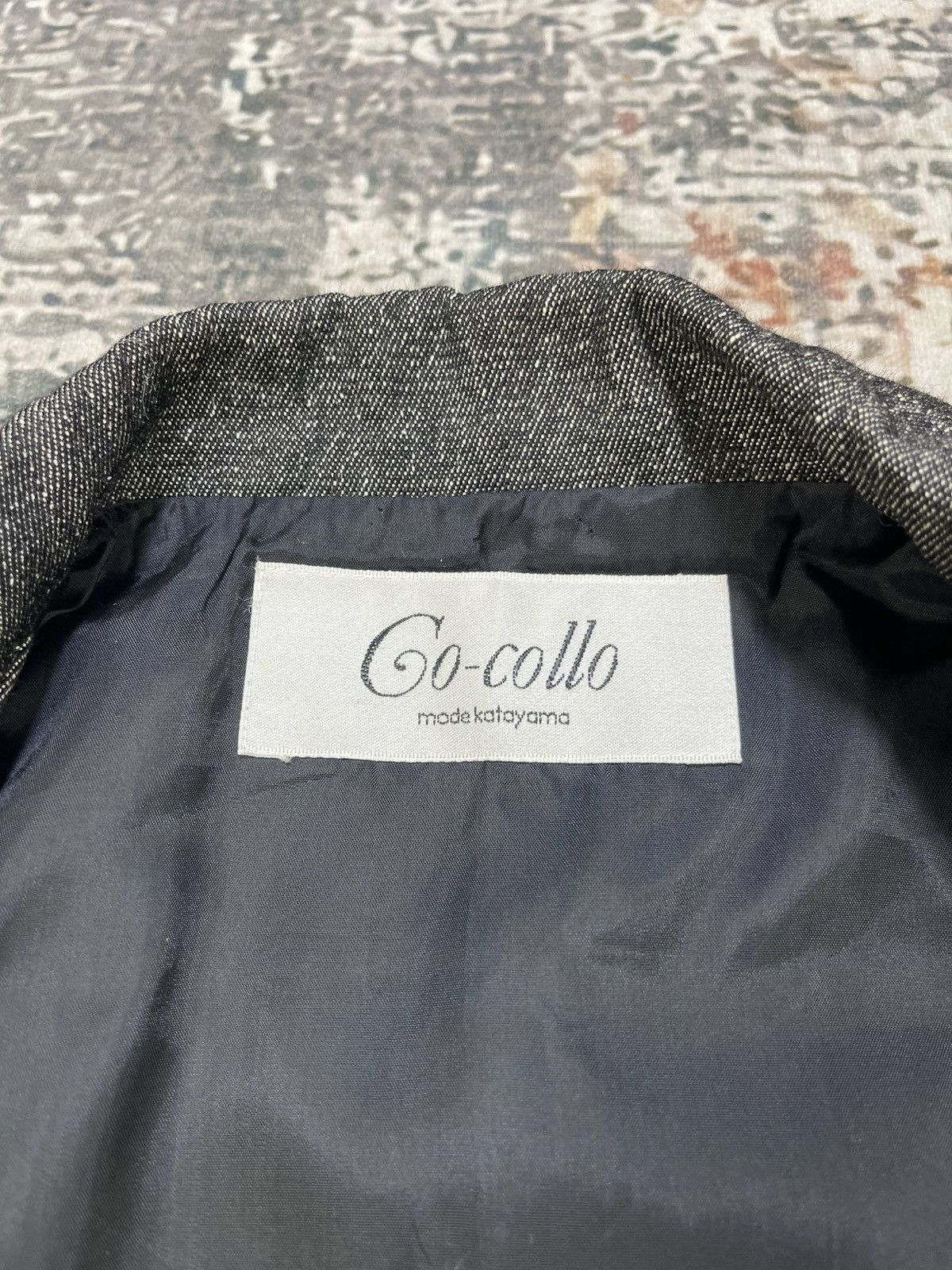 Japanese Brand Co Collo Made Katayama Speckled Stud Detail Jacket Size M / US 6-8 / IT 42-44 - 13 Thumbnail