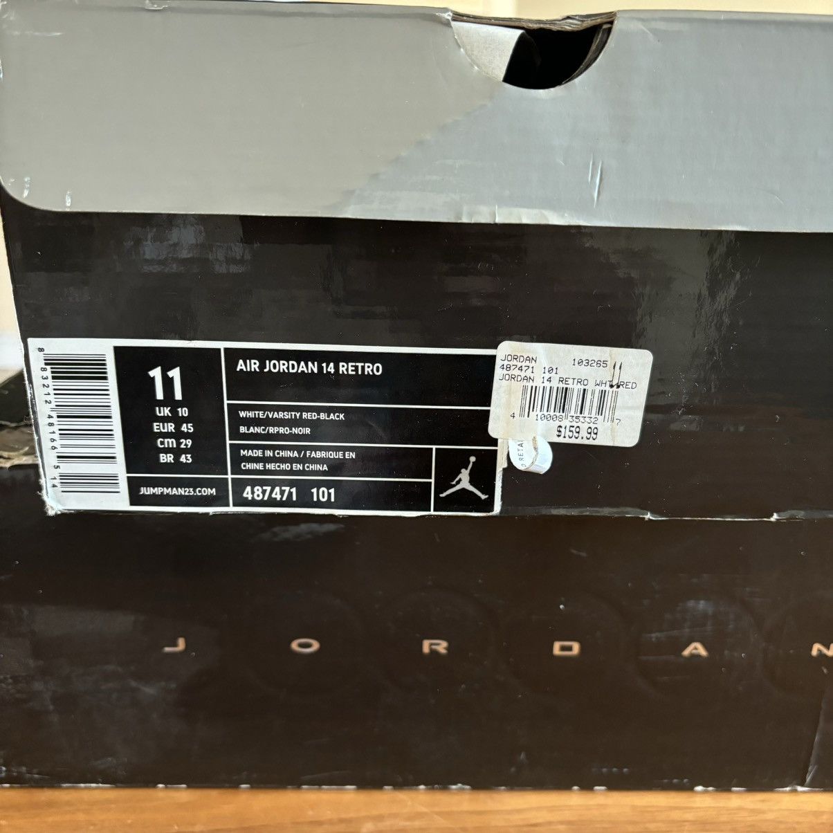 Nike 2011 Nike Air Jordan 14 Candy Cane Size US 11 / EU 44 - 10 Thumbnail