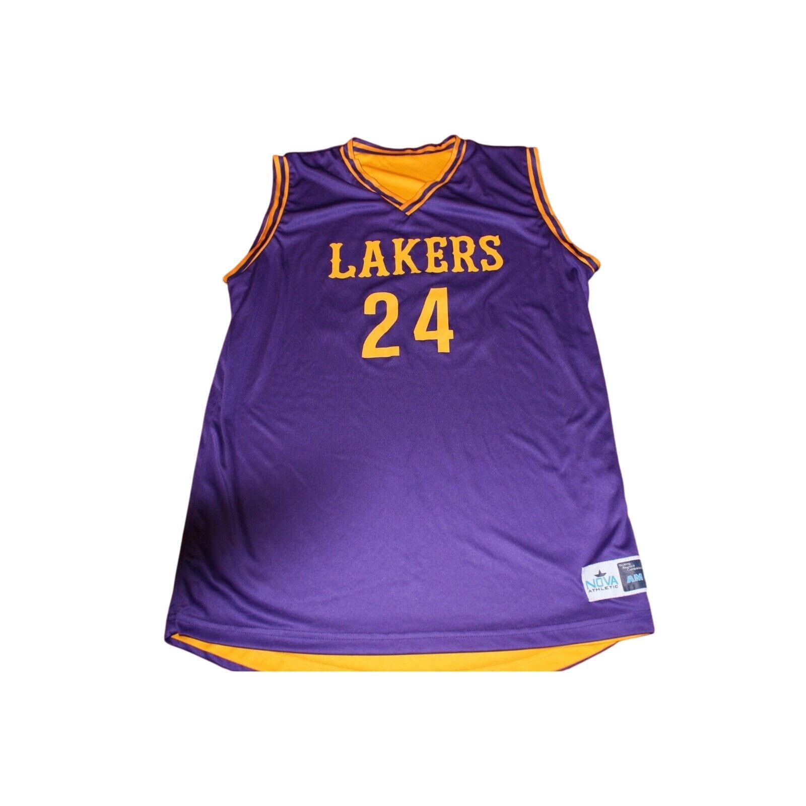 Other Nova Athletic Lakers #24 reversible Jersey Purple/Gold Med Size US M / EU 48-50 / 2 - 1 Thumbnail