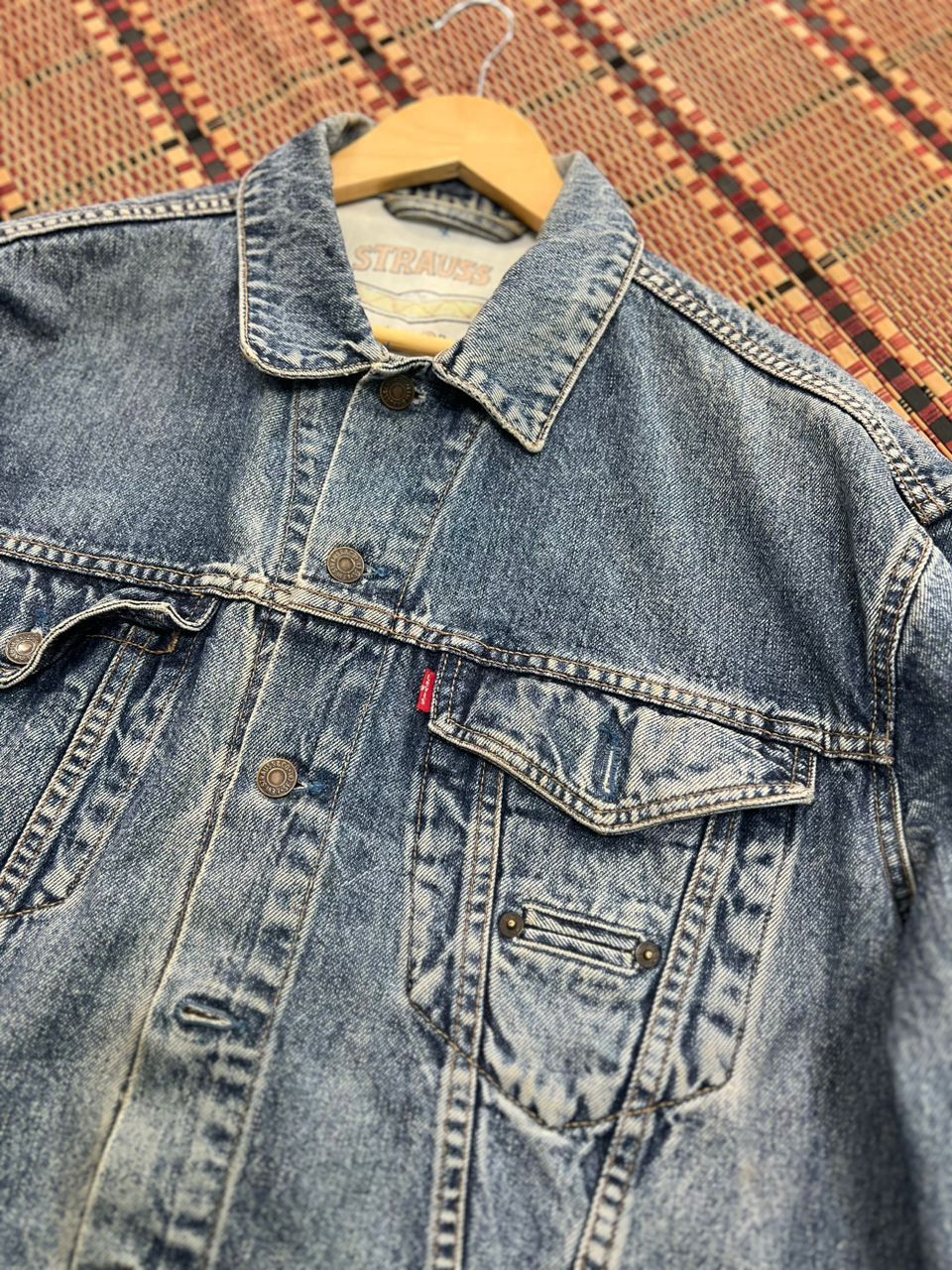 Levi's × Vintage Vintage Levis 71165 Jacket Distressed Size US XL / EU 56 / 4 - 5 Thumbnail