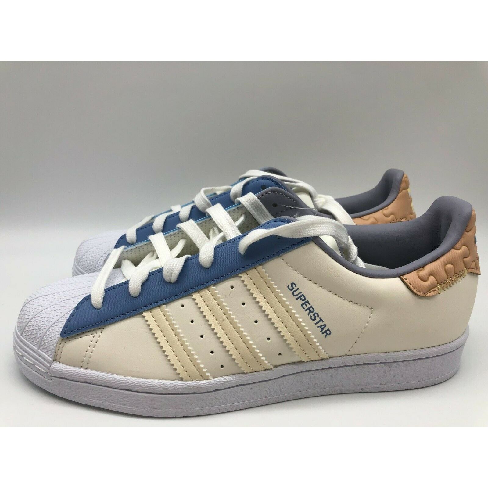 Adidas Adidas Men's Originals Superstar Colorful Puzzle GZ3413 5.5 Size US 5.5 / EU 38 - 2 Thumbnail