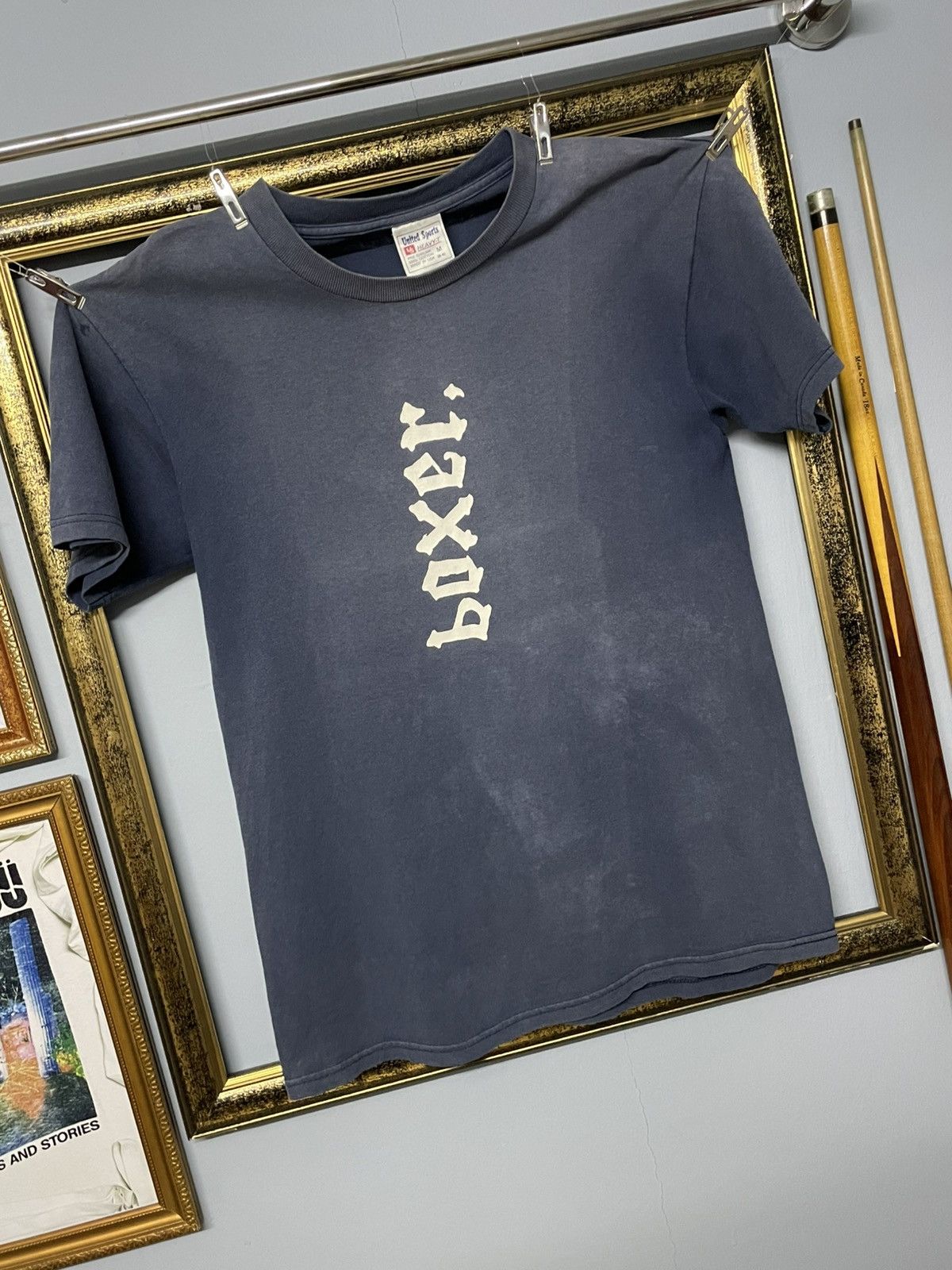 Vintage Vintage 90s Muhammad Ali The Greatest Boxer Sunfaded Tshirt Size US M / EU 48-50 / 2 - 2 Thumbnail
