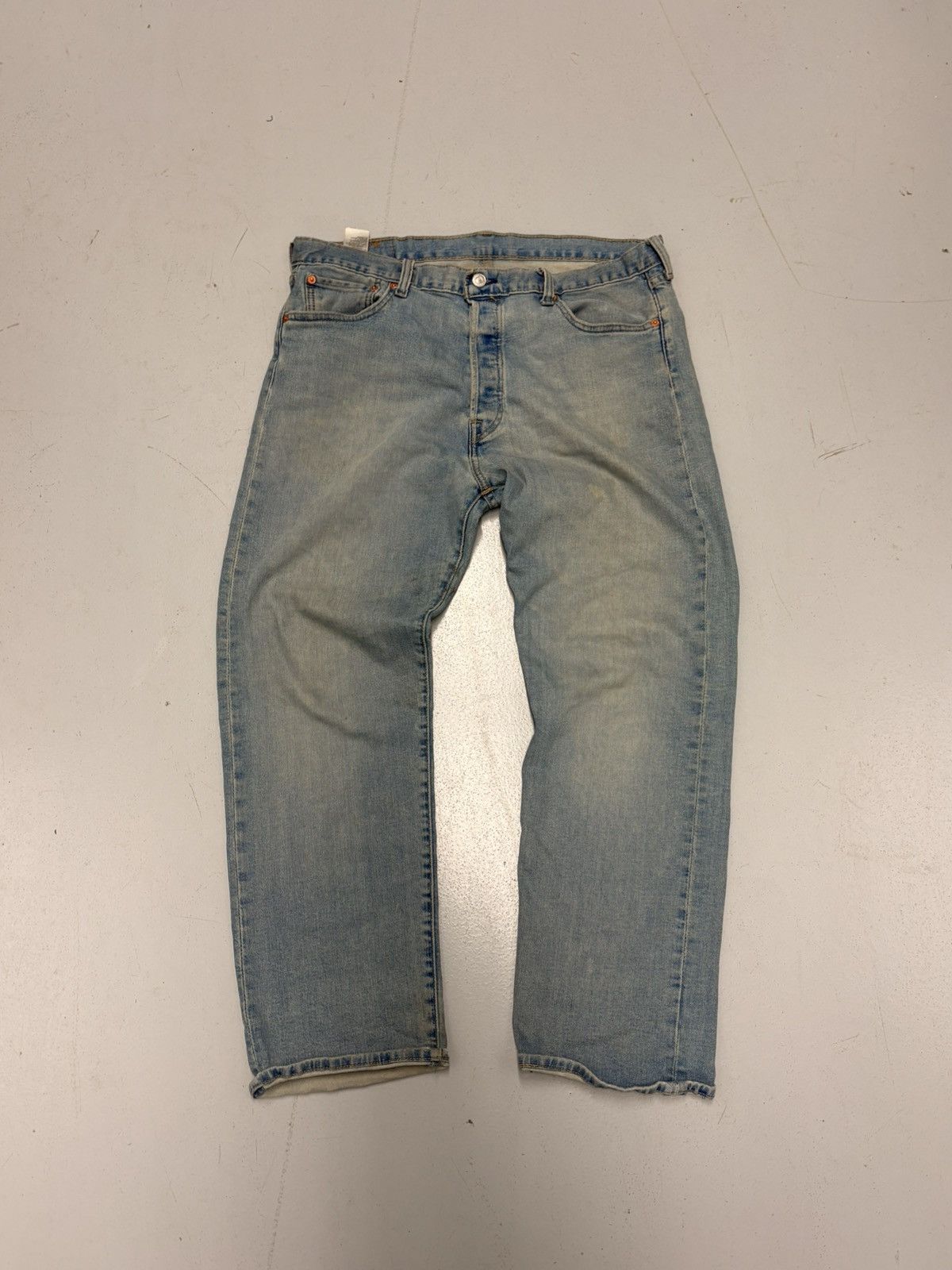 Levi's Vintage Levi’s 501 Original Fit Jeans - Button Fly W36 L29 Size US 36 / EU 52 - 3 Thumbnail