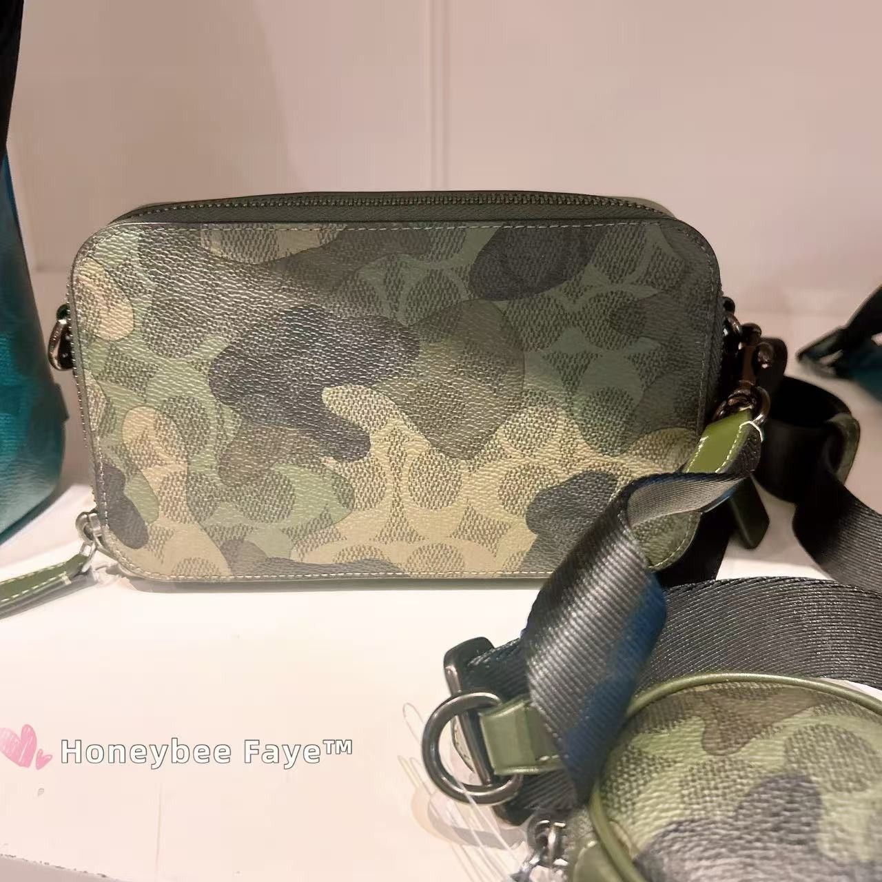 Coach Charter Slim Crossbody Bag In Signature Camo Print CAG00 Size ONE SIZE - 5 Thumbnail